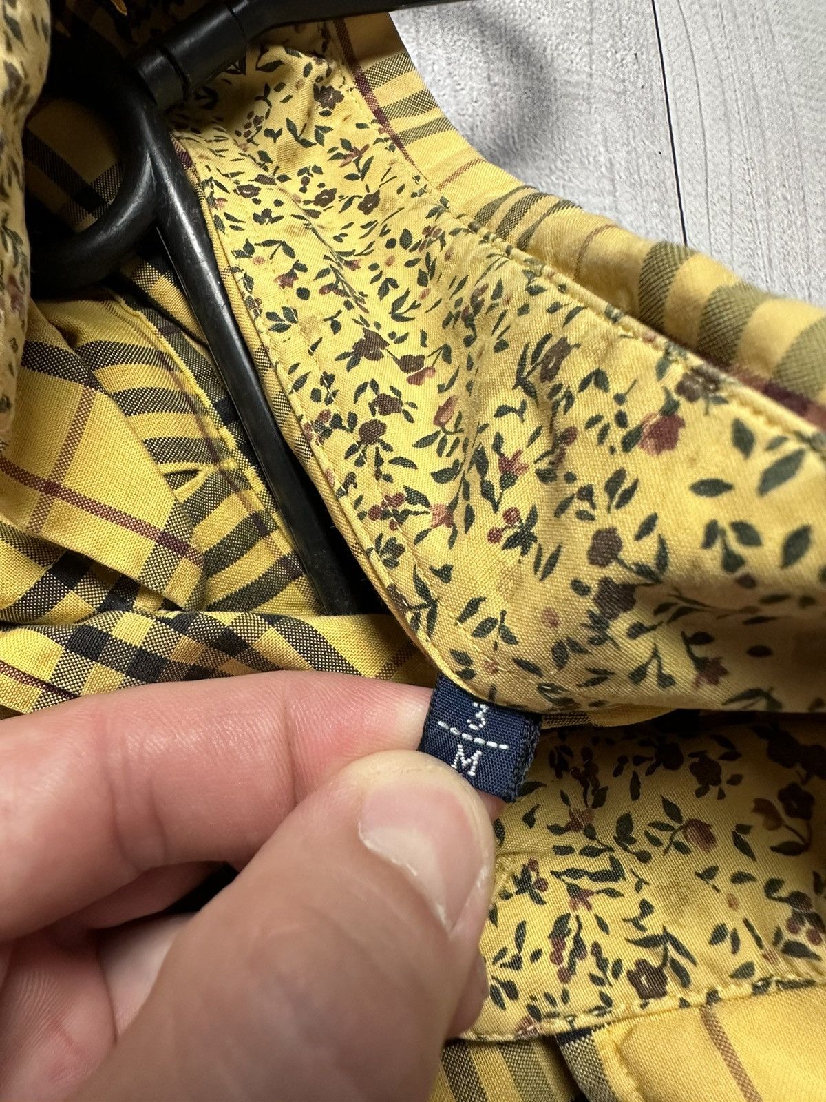 Burberry × Vintage Vintage Burberry plaid shirt size M rare Size US M / EU 48-50 / 2 - 5 Thumbnail