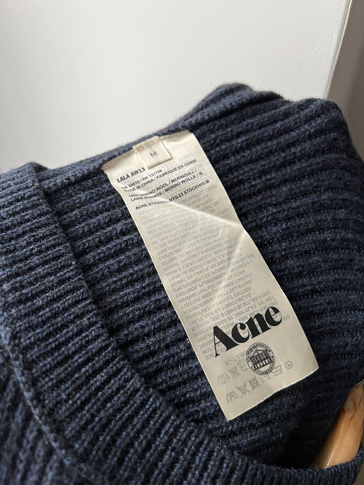 Acne Studios × Designer Acne Studios wmns Wool Sweater Size M / US 6-8 / IT 42-44 - 8 Thumbnail