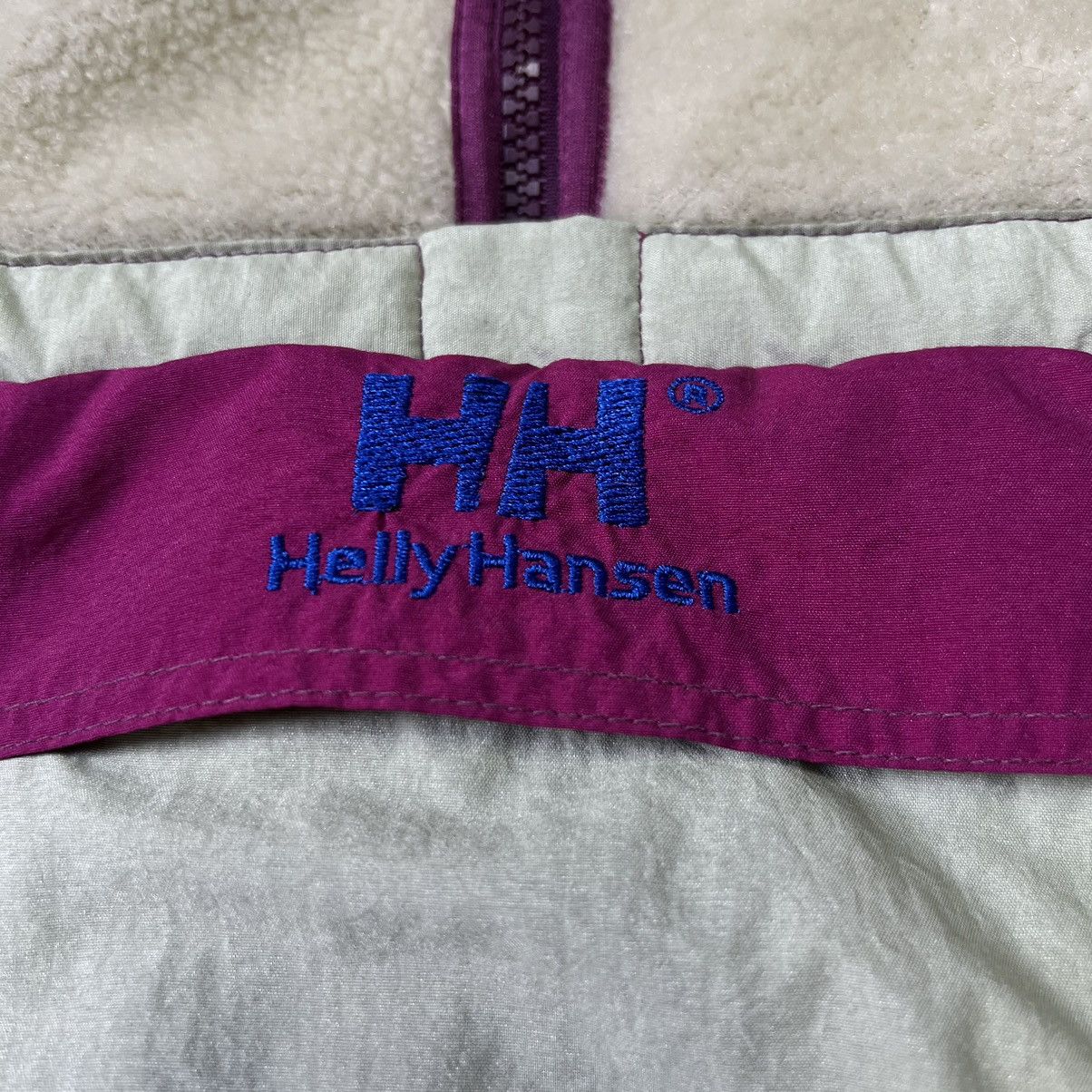 Helly Hansen × Vintage Rare Helly Hansen Vintage 90s Sherpa Fleece Jacket y2k Size US L / EU 52-54 / 3 - 13 Thumbnail