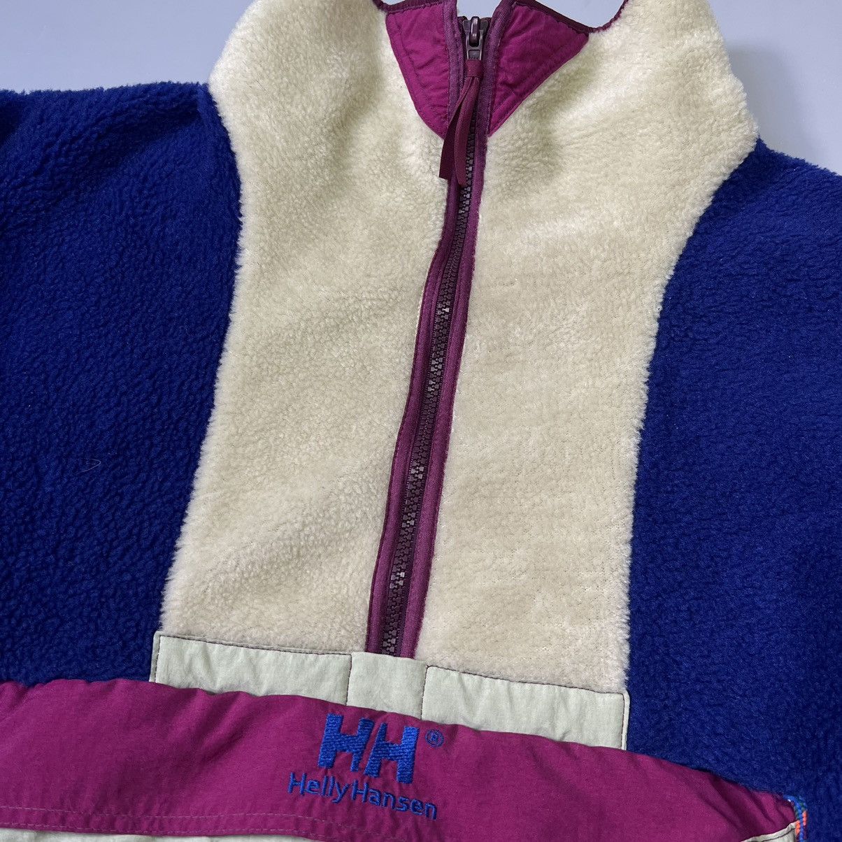 Helly Hansen × Vintage Rare Helly Hansen Vintage 90s Sherpa Fleece Jacket y2k Size US L / EU 52-54 / 3 - 14 Thumbnail