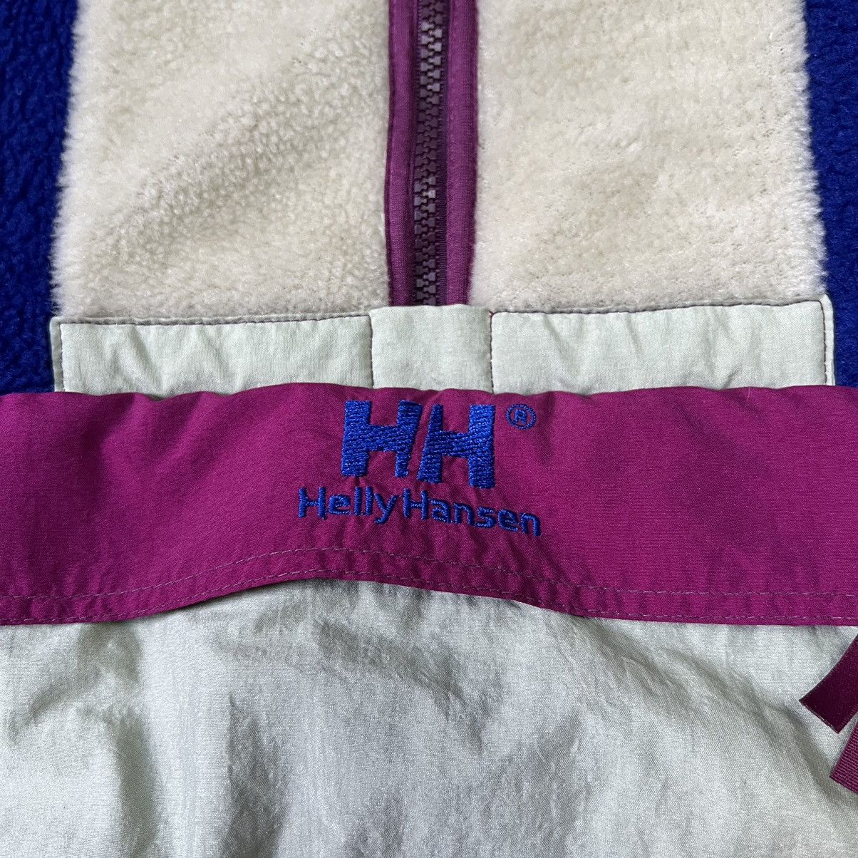 Helly Hansen × Vintage Rare Helly Hansen Vintage 90s Sherpa Fleece Jacket y2k Size US L / EU 52-54 / 3 - 4 Thumbnail