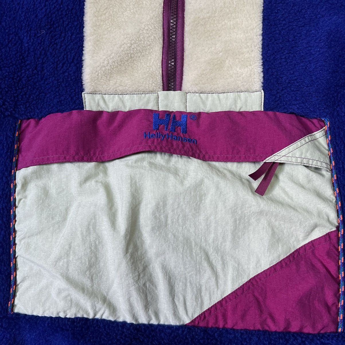 Helly Hansen × Vintage Rare Helly Hansen Vintage 90s Sherpa Fleece Jacket y2k Size US L / EU 52-54 / 3 - 3 Thumbnail