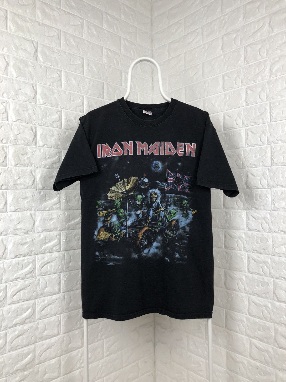 Band Tees × Iron Maiden × Vintage Vintage Iron Maiden Sonisphere Worl Tour tee Size US L / EU 52-54 / 3 - 1 Thumbnail