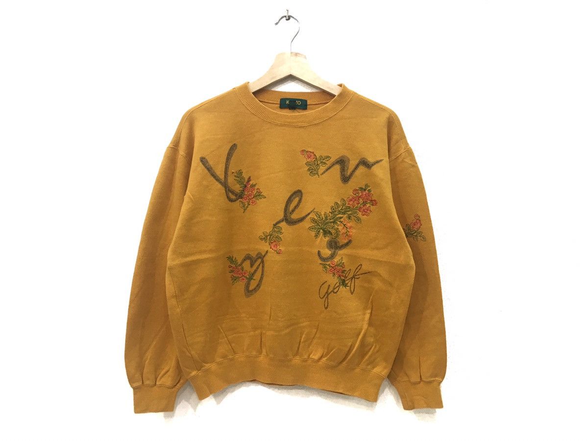 Kenzo OG! KENZO Golf spellout sweatshirt Size US M / EU 48-50 / 2 - 1 Thumbnail
