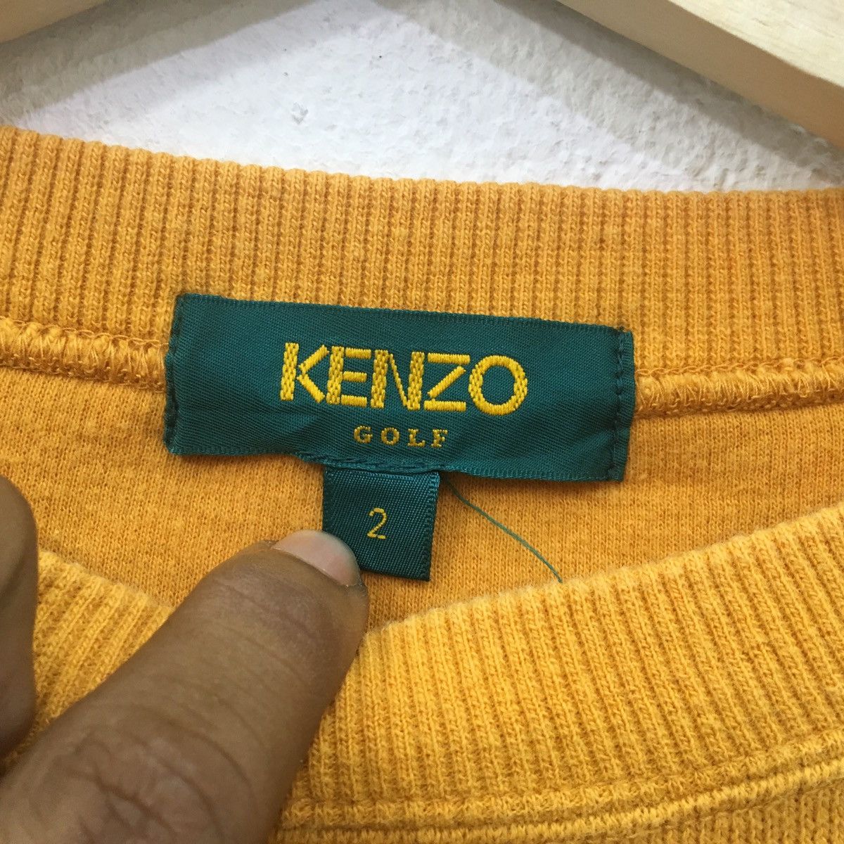 Kenzo OG! KENZO Golf spellout sweatshirt Size US M / EU 48-50 / 2 - 4 Thumbnail