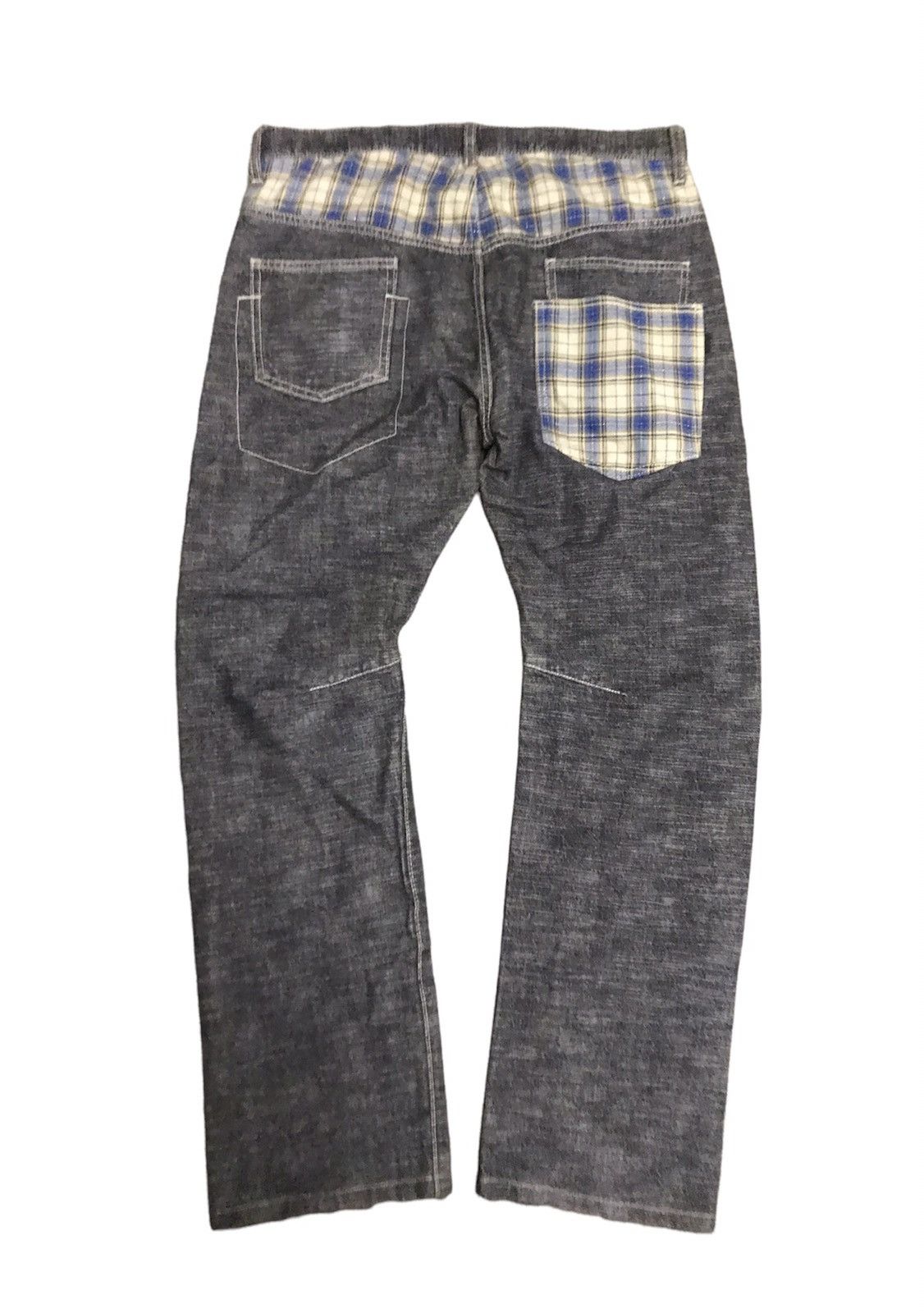 image of Wild Khakis Regular Jeans Inspired By Junya Watanabe in Grey, Men's (Size 31)