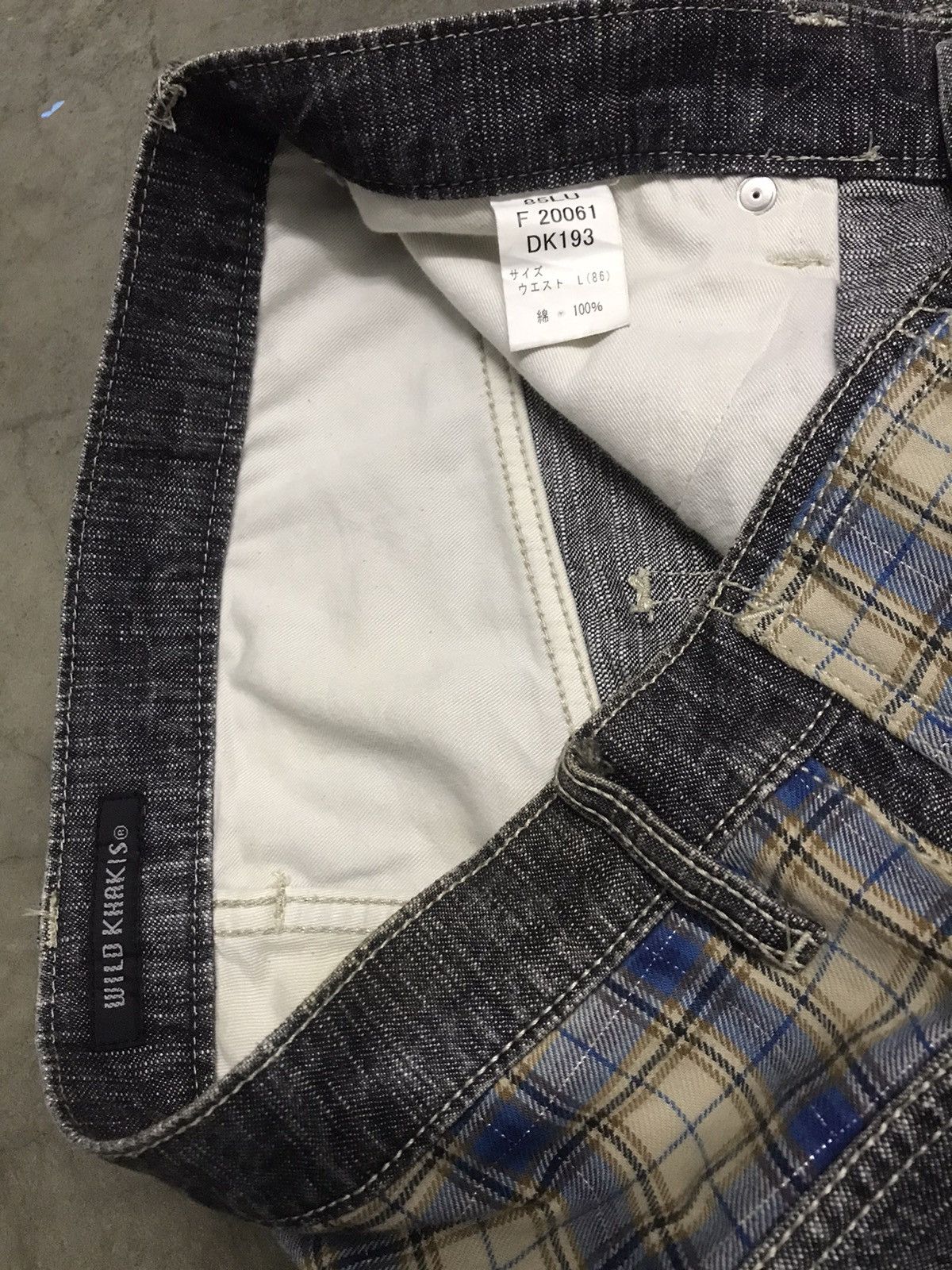 Japanese Brand WILD KHAKIS 🔥 REGULAR JEANS INSPIRED BY JUNYA WATANABE Size US 31 - 10 Thumbnail