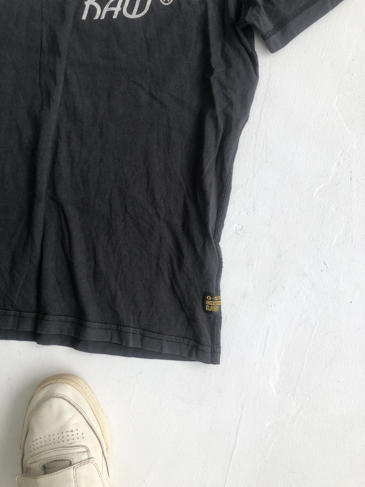 G-Star × Pharrell Vintage 90s Washed G star Raw t shirt perfect boxy fit y2k Size US M / EU 48-50 / 2 - 2 Thumbnail