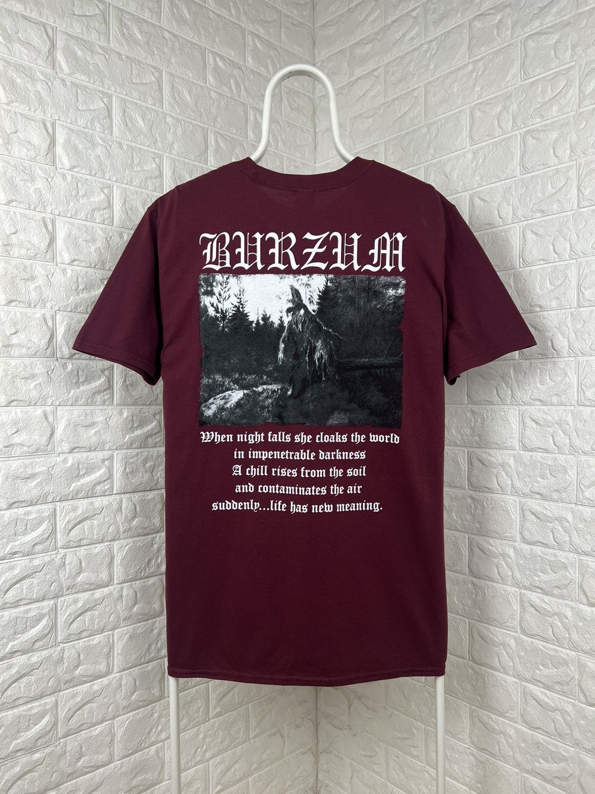 Band Tees × Vintage Burzum Filosofem Black Metal Tee Size US L / EU 52-54 / 3 - 2 Thumbnail