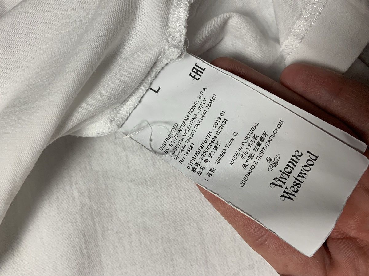Vintage × Vivienne Westwood Vivienne Westwood tee logo size L Size US L / EU 52-54 / 3 - 7 Thumbnail