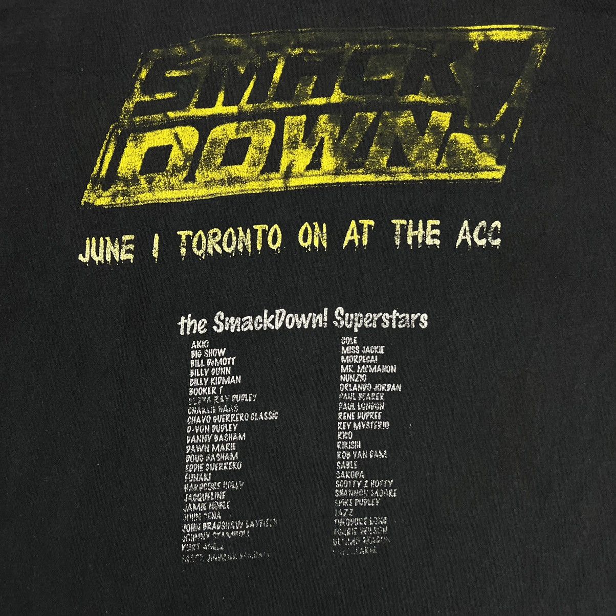 WWE Vintage 2004 WWE Smackdown T Shirt Summer Slam Wrestling Tee Size US XXL / EU 58 / 5 - 4 Thumbnail