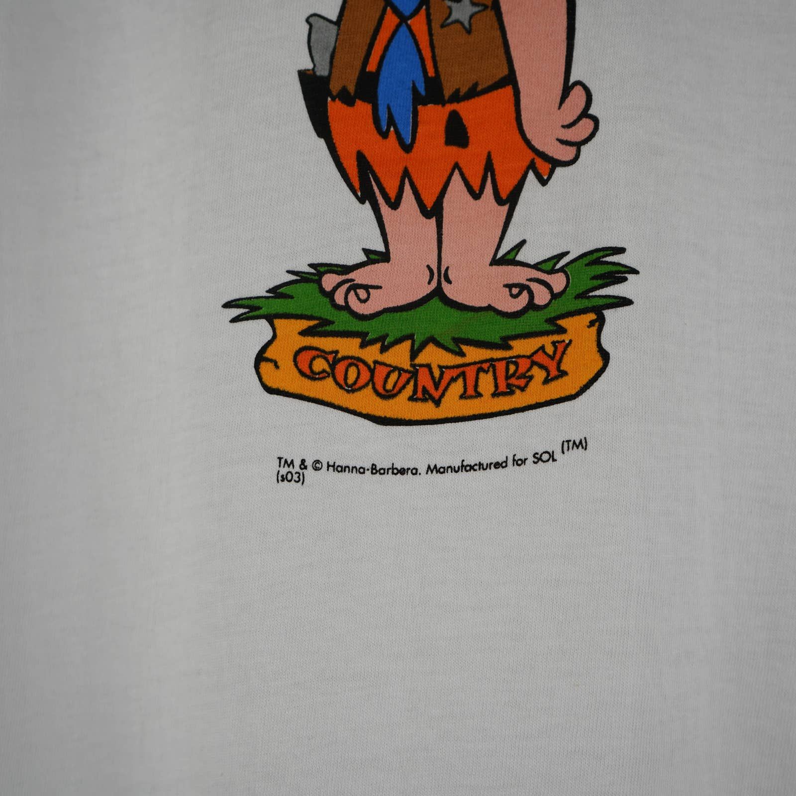 Cartoon Network × Vintage 2003 Fred Flintstone t-shirt Size US M / EU 48-50 / 2 - 3 Thumbnail