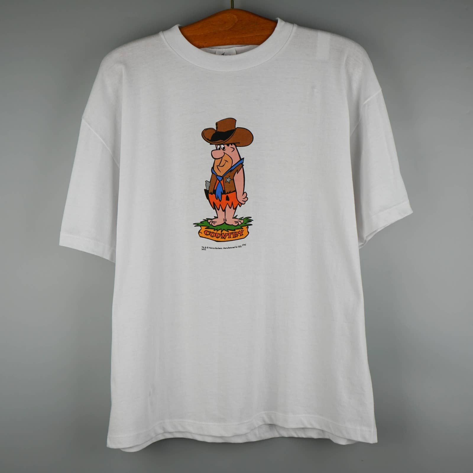 Cartoon Network × Vintage 2003 Fred Flintstone t-shirt Size US M / EU 48-50 / 2 - 1 Thumbnail
