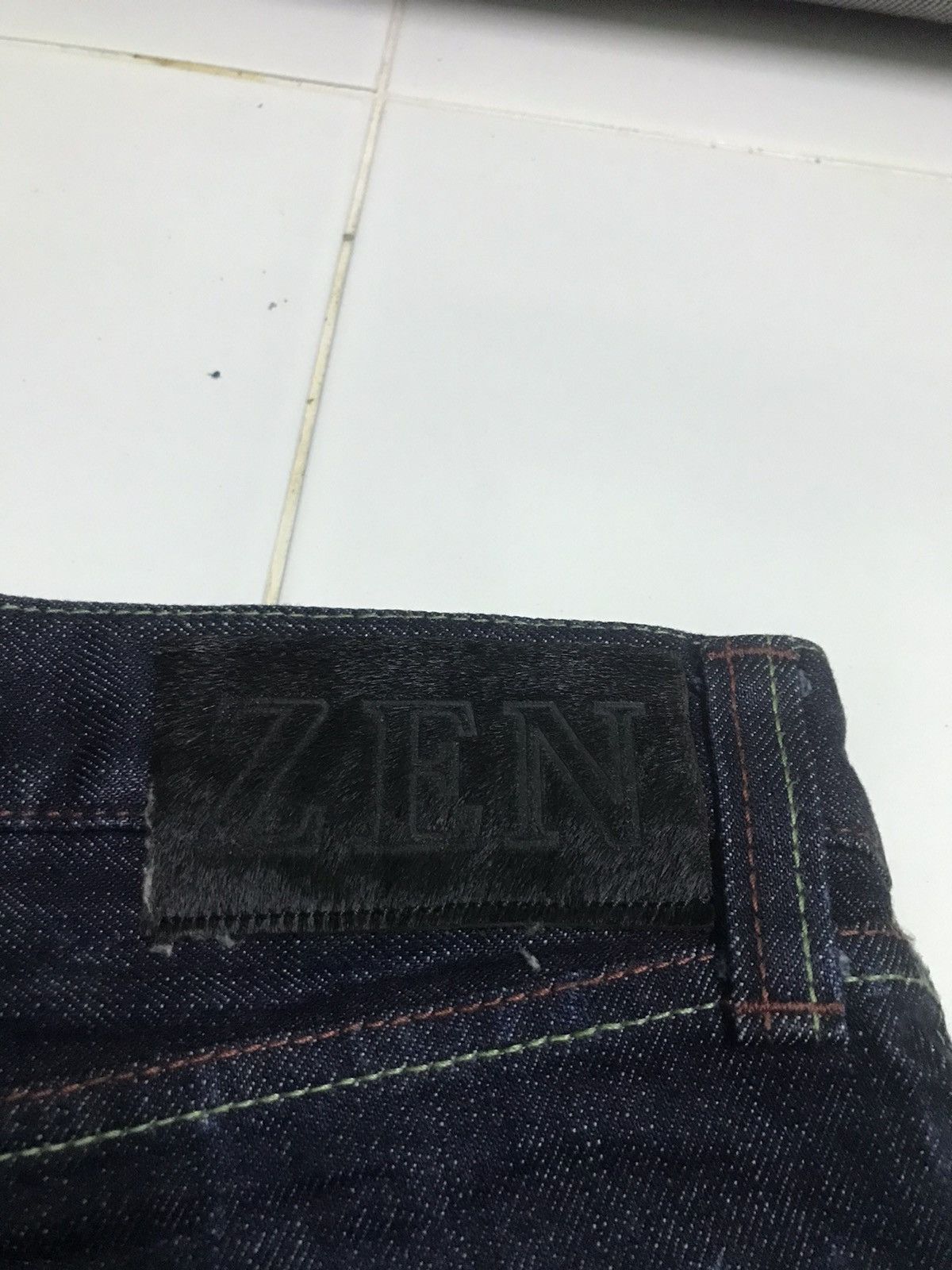 Japanese Brand Zen dragon vs tiger denim jeans Size US 30 / EU 46 - 9 Thumbnail