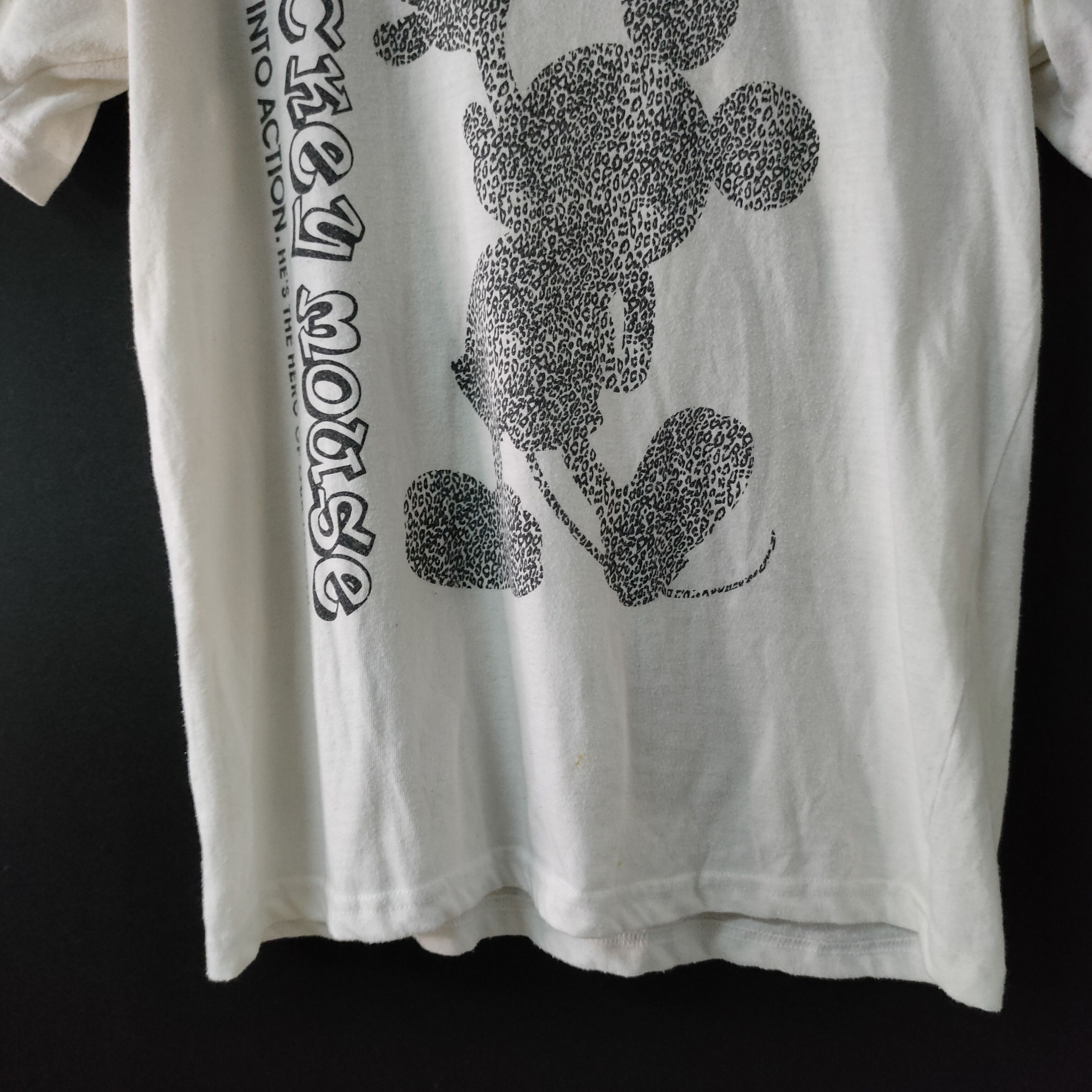 Disney Vintage Mickey Mouse Big Logo Shirt Size US M / EU 48-50 / 2 - 4 Thumbnail