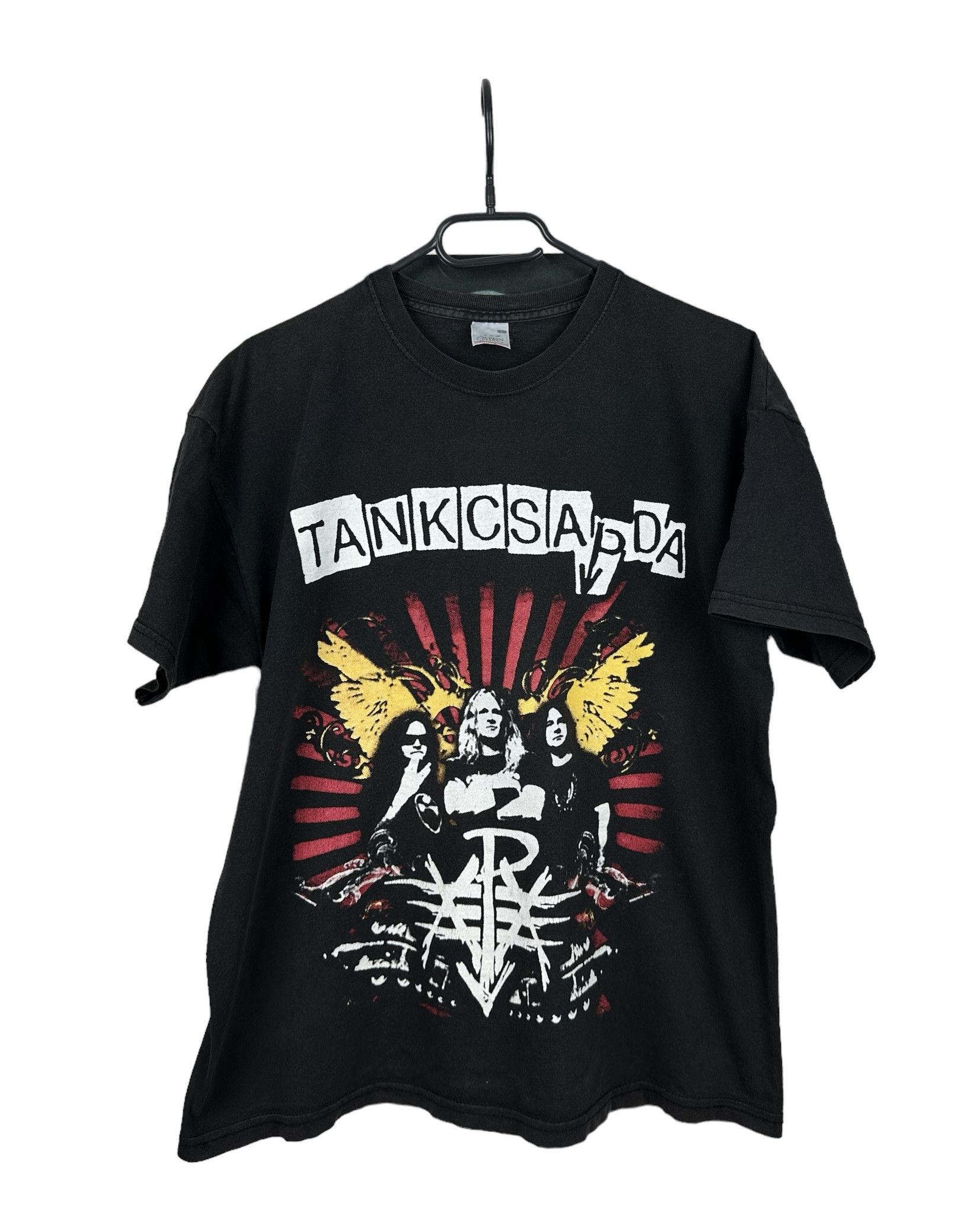 Band Tees × Vintage Vintage Tankcsapda Band Shirt Tee Jersey Y2k Hype Size US M / EU 48-50 / 2 - 1 Thumbnail