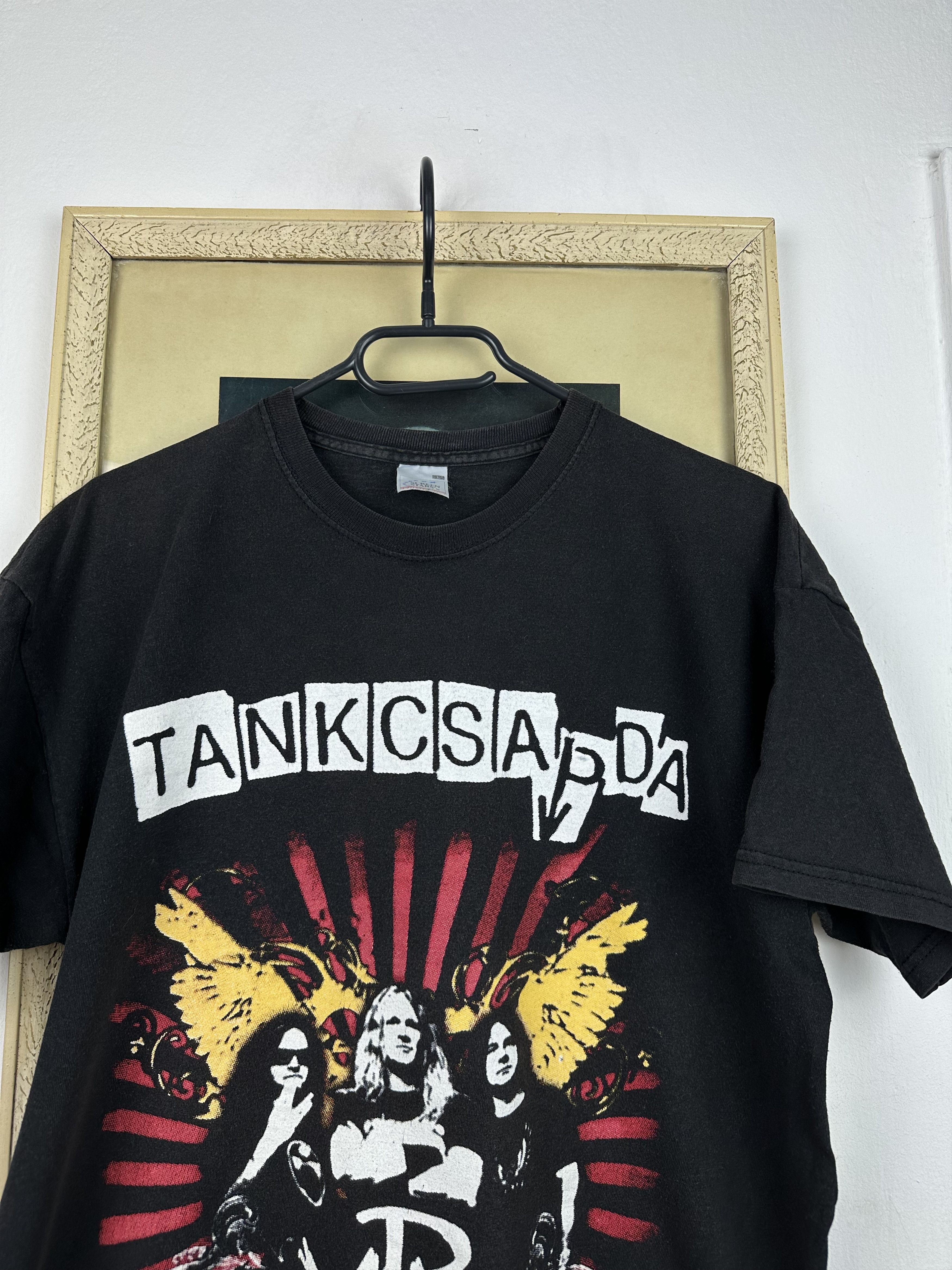 Band Tees × Vintage Vintage Tankcsapda Band Shirt Tee Jersey Y2k Hype Size US M / EU 48-50 / 2 - 2 Thumbnail