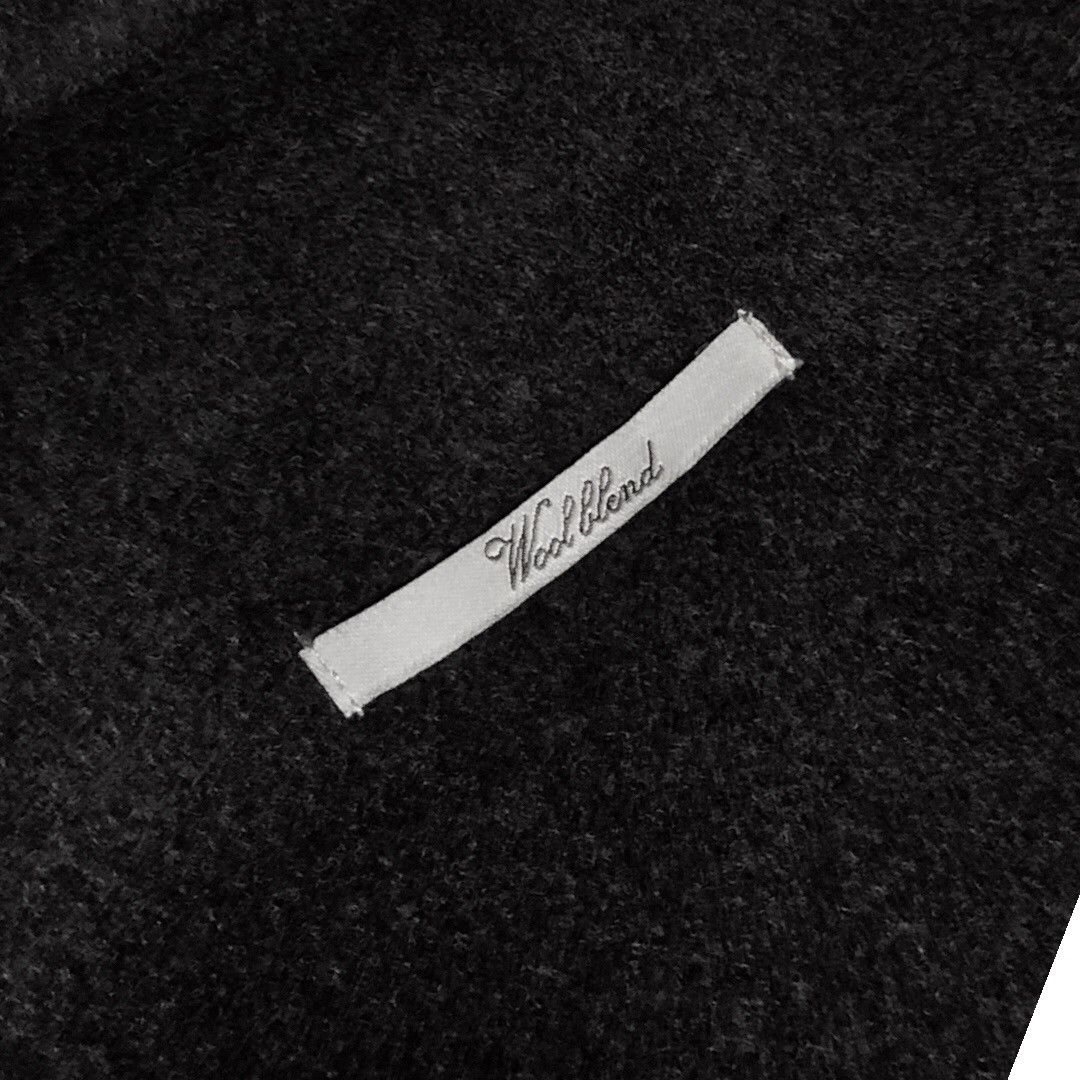 Japanese Brand × Vintage 🧿hairy wool blend unlined soft blazer grey Size 52R - 4 Thumbnail