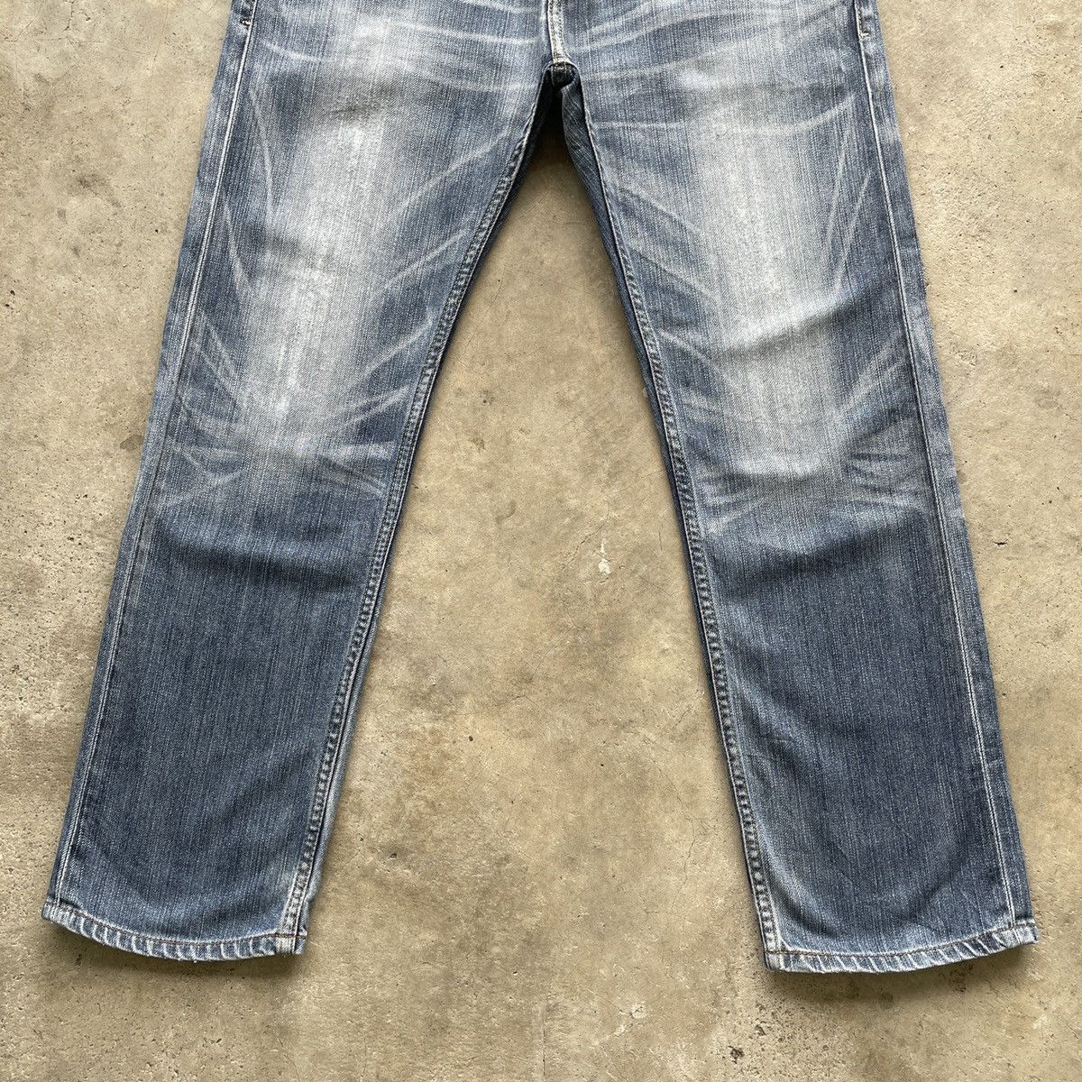 Levi's Vintage Levi’s 504 Straight Faded Denim Jeans Pants W32x29 Size US 32 / EU 48 - 4 Thumbnail