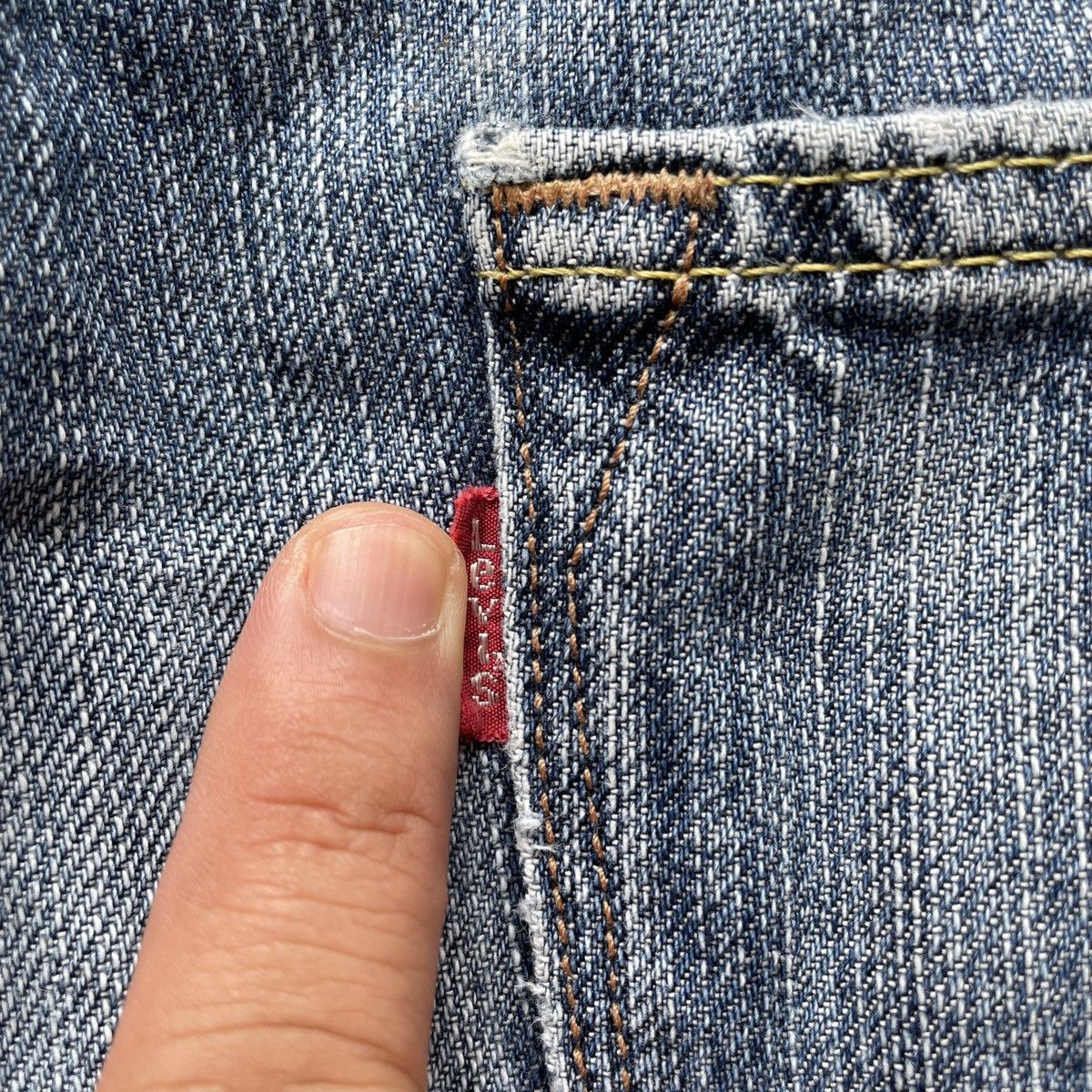 Levi's Vintage Levi’s 504 Straight Faded Denim Jeans Pants W32x29 Size US 32 / EU 48 - 9 Thumbnail