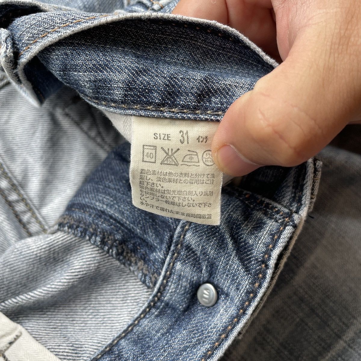 Levi's Vintage Levi’s 504 Straight Faded Denim Jeans Pants W32x29 Size US 32 / EU 48 - 8 Thumbnail