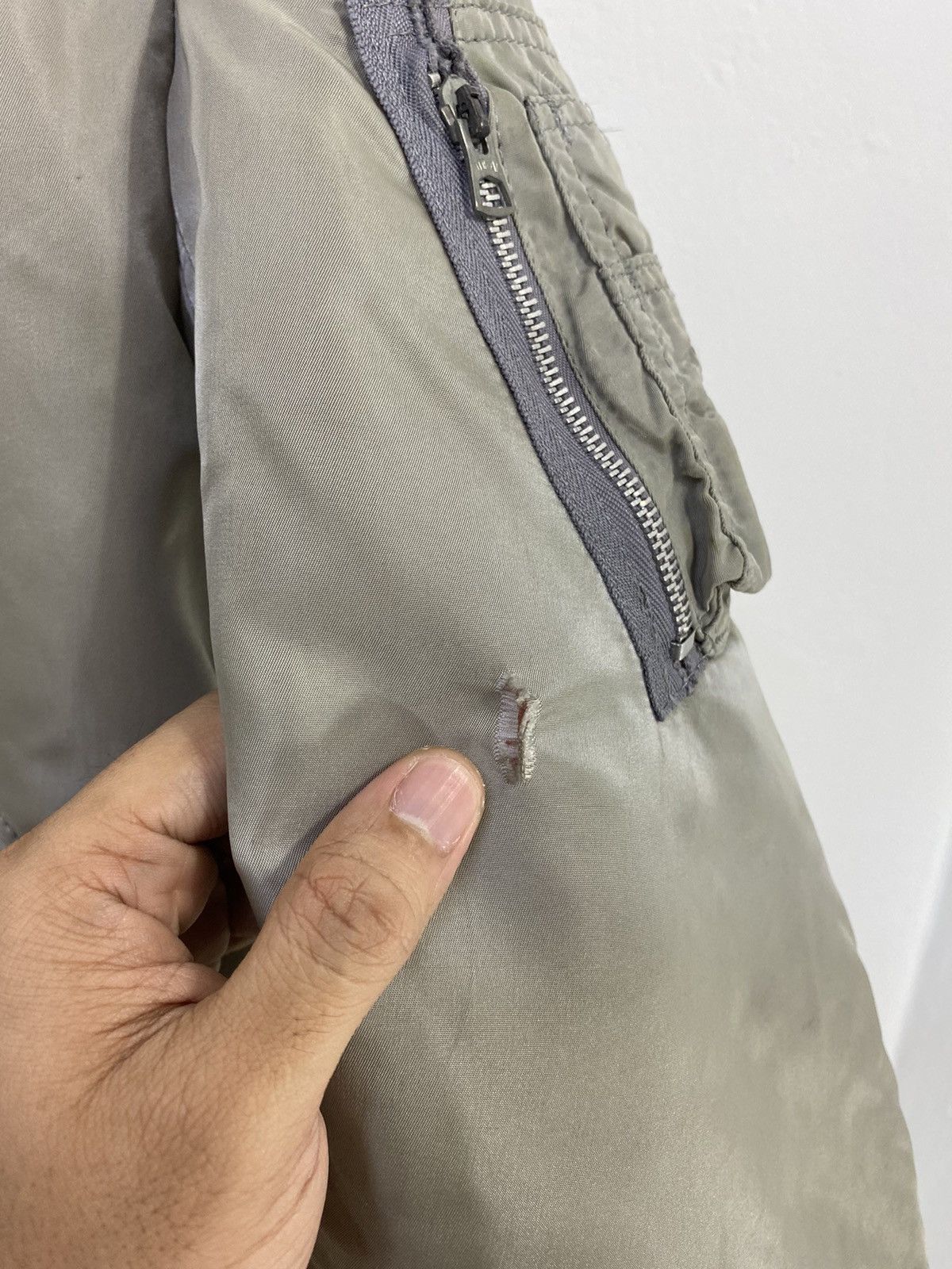 Alpha Industries × Vintage Vintage Alpha Industries MA-1 Bomber Jacket Reversible Size US M / EU 48-50 / 2 - 7 Thumbnail
