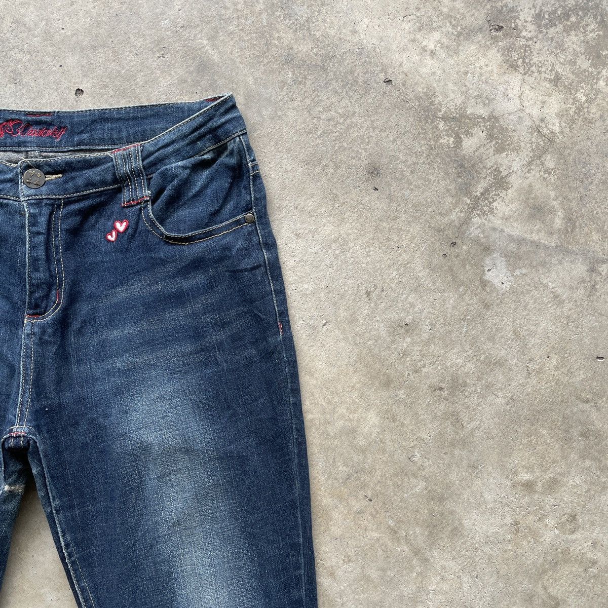 Japanese Brand W31x30🔥 Vintage Japanese Brand Faded Denim Jeans Pants Size 31" - 7 Thumbnail