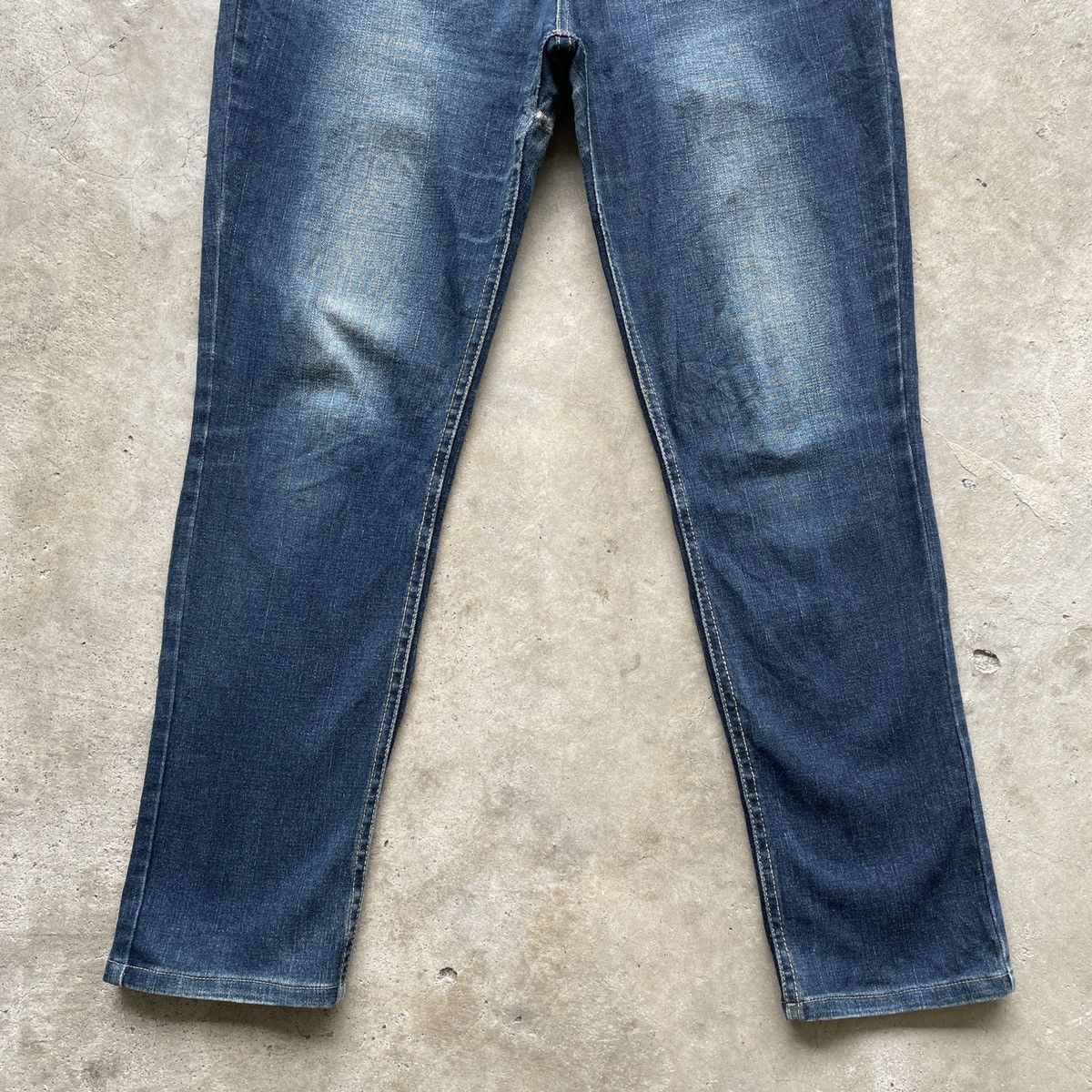 Japanese Brand W31x30🔥 Vintage Japanese Brand Faded Denim Jeans Pants Size 31" - 5 Thumbnail