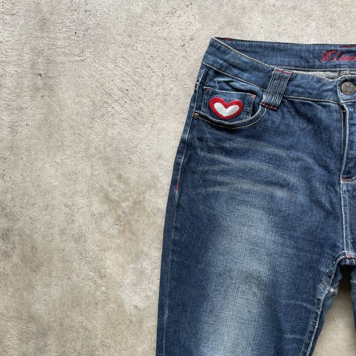 Japanese Brand W31x30🔥 Vintage Japanese Brand Faded Denim Jeans Pants Size 31" - 6 Thumbnail