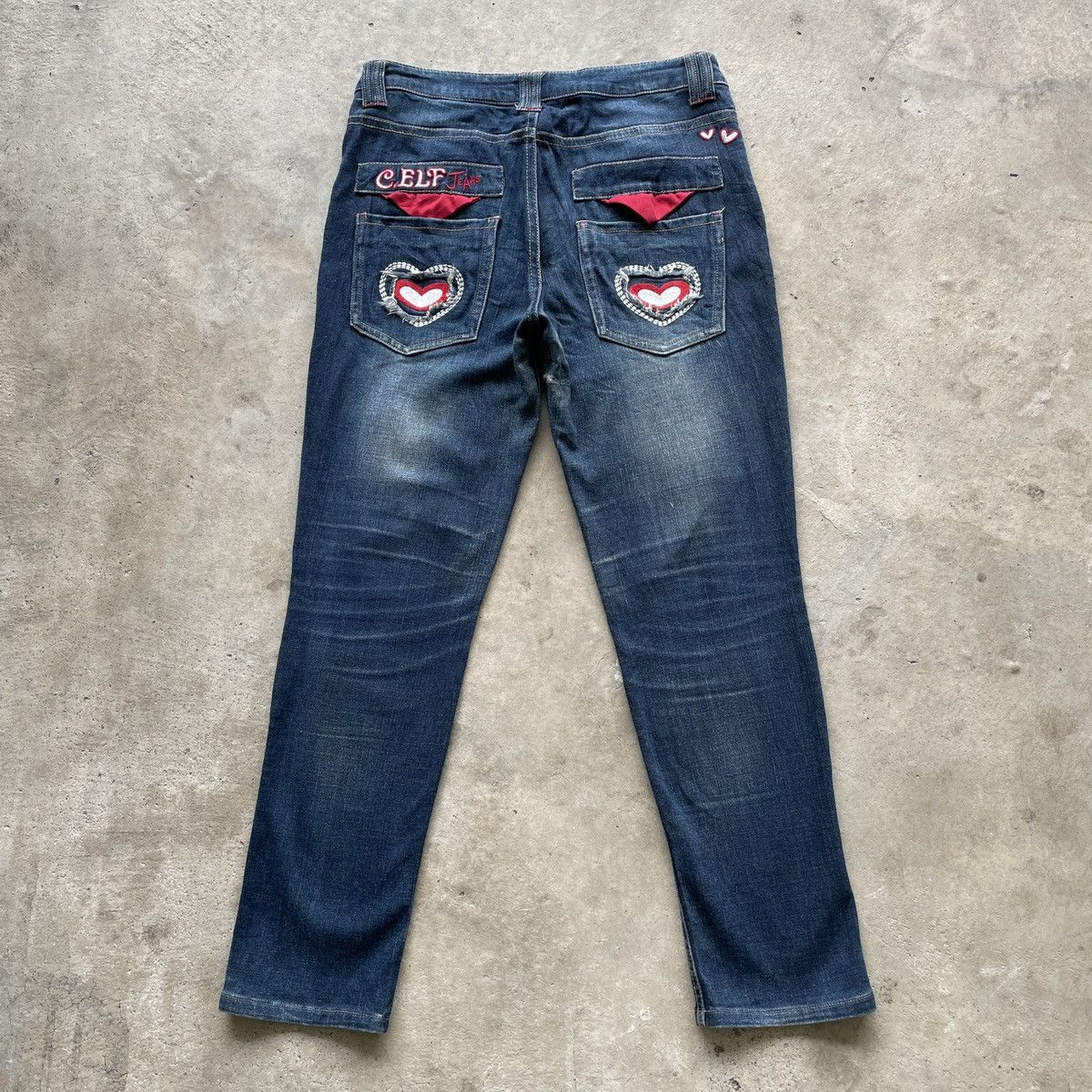 W31x30🔥 Vintage Japanese Brand Faded Denim Jeans Pants