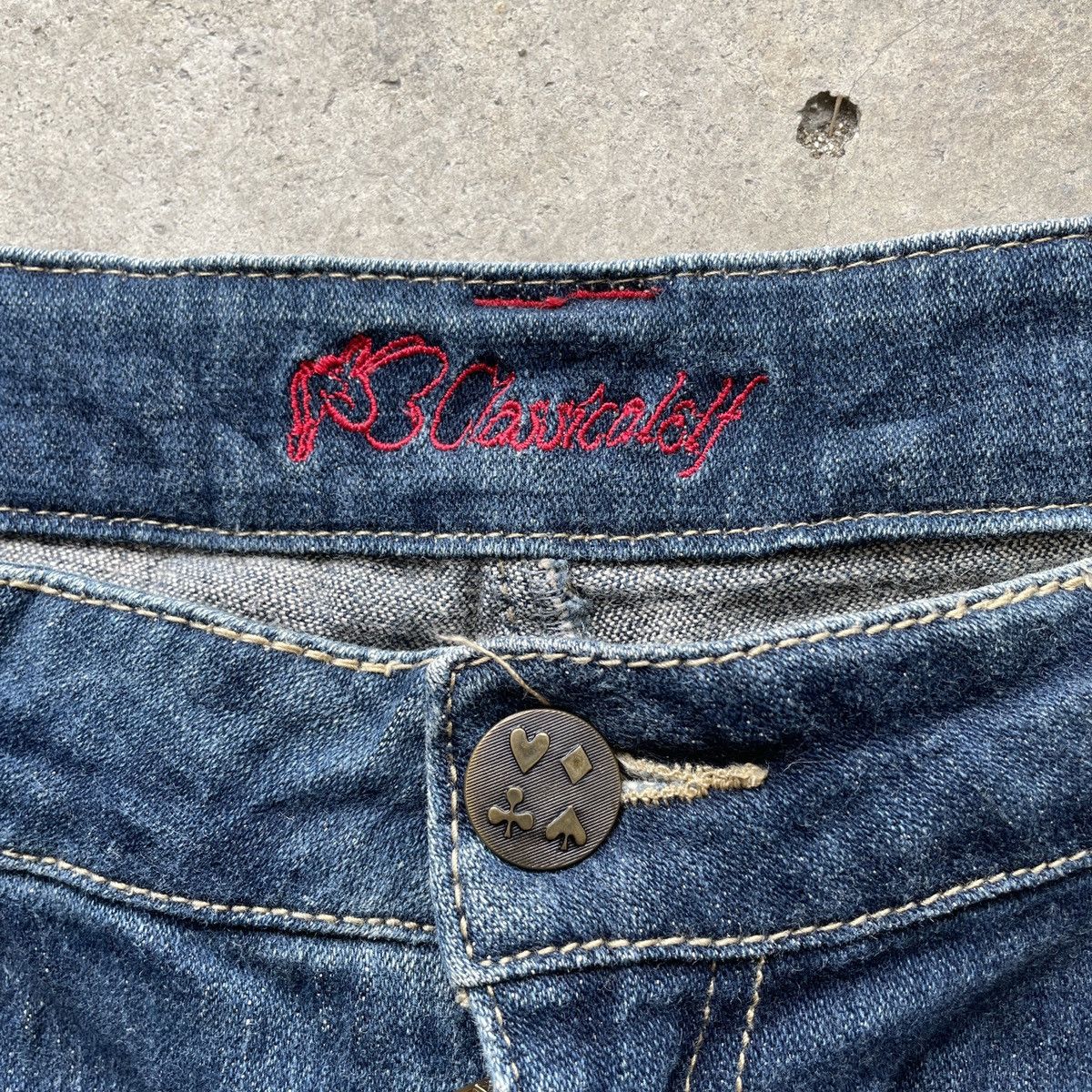 Japanese Brand W31x30🔥 Vintage Japanese Brand Faded Denim Jeans Pants Size 31" - 8 Thumbnail