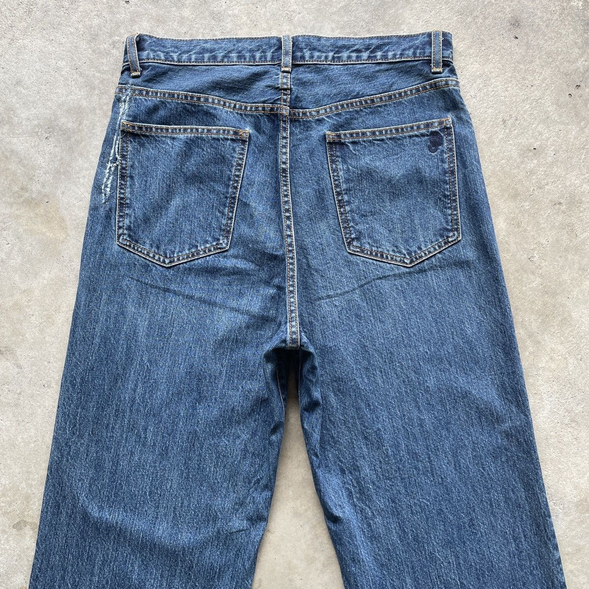 Japanese Brand Rare🔥 Vintage J.W.Anderson X Uniqlo Denim Jeans Pants W32 Size US 32 / EU 48 - 11 Thumbnail