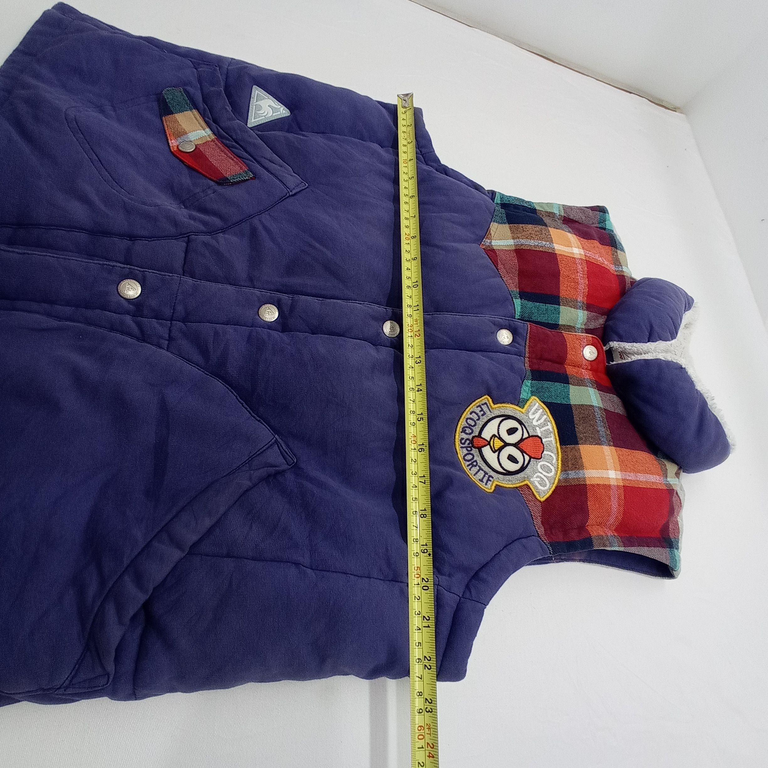 Le Coq Sportif Le Coq Sportif Puffer Vests Size US L / EU 52-54 / 3 - 4 Thumbnail