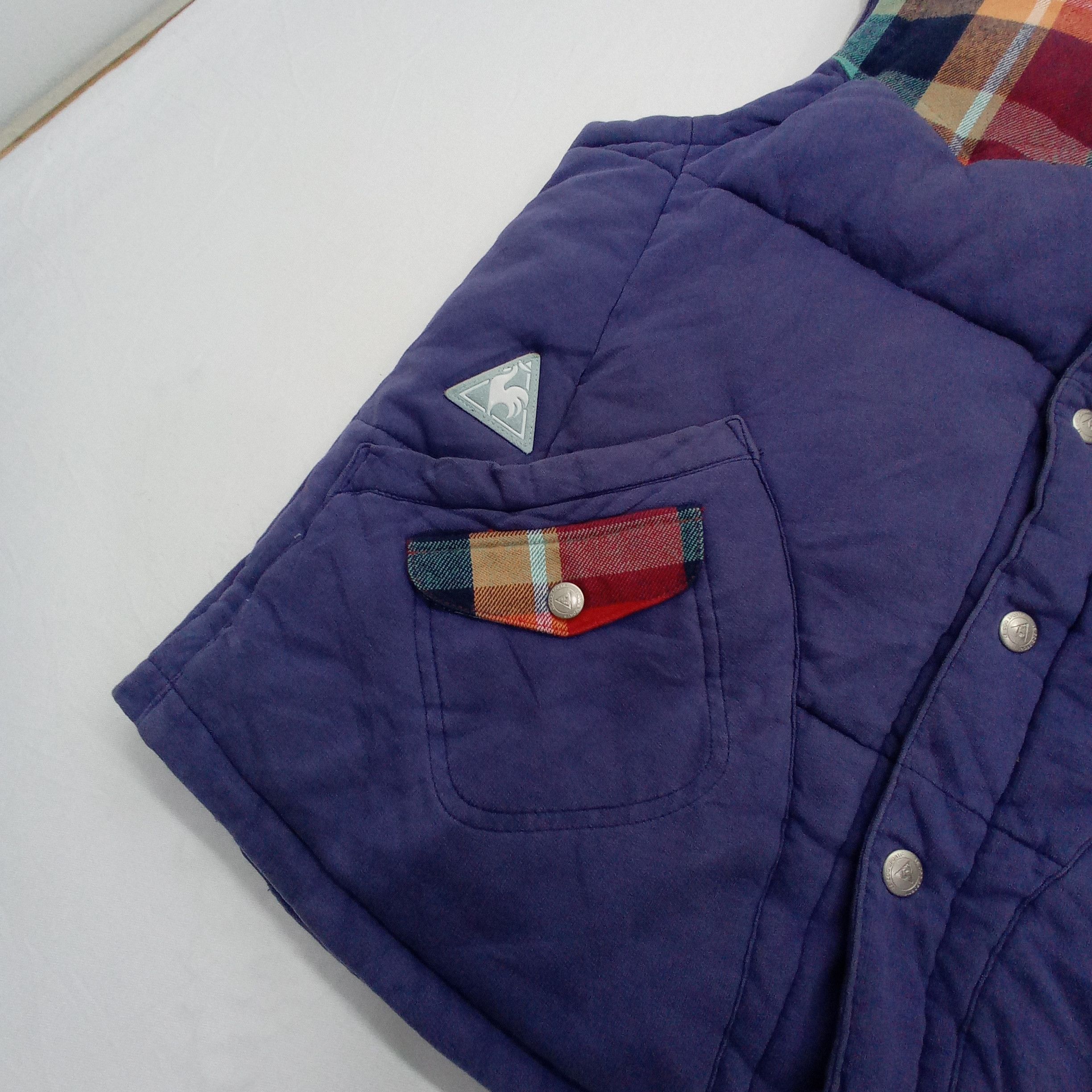Le Coq Sportif Le Coq Sportif Puffer Vests Size US L / EU 52-54 / 3 - 15 Thumbnail