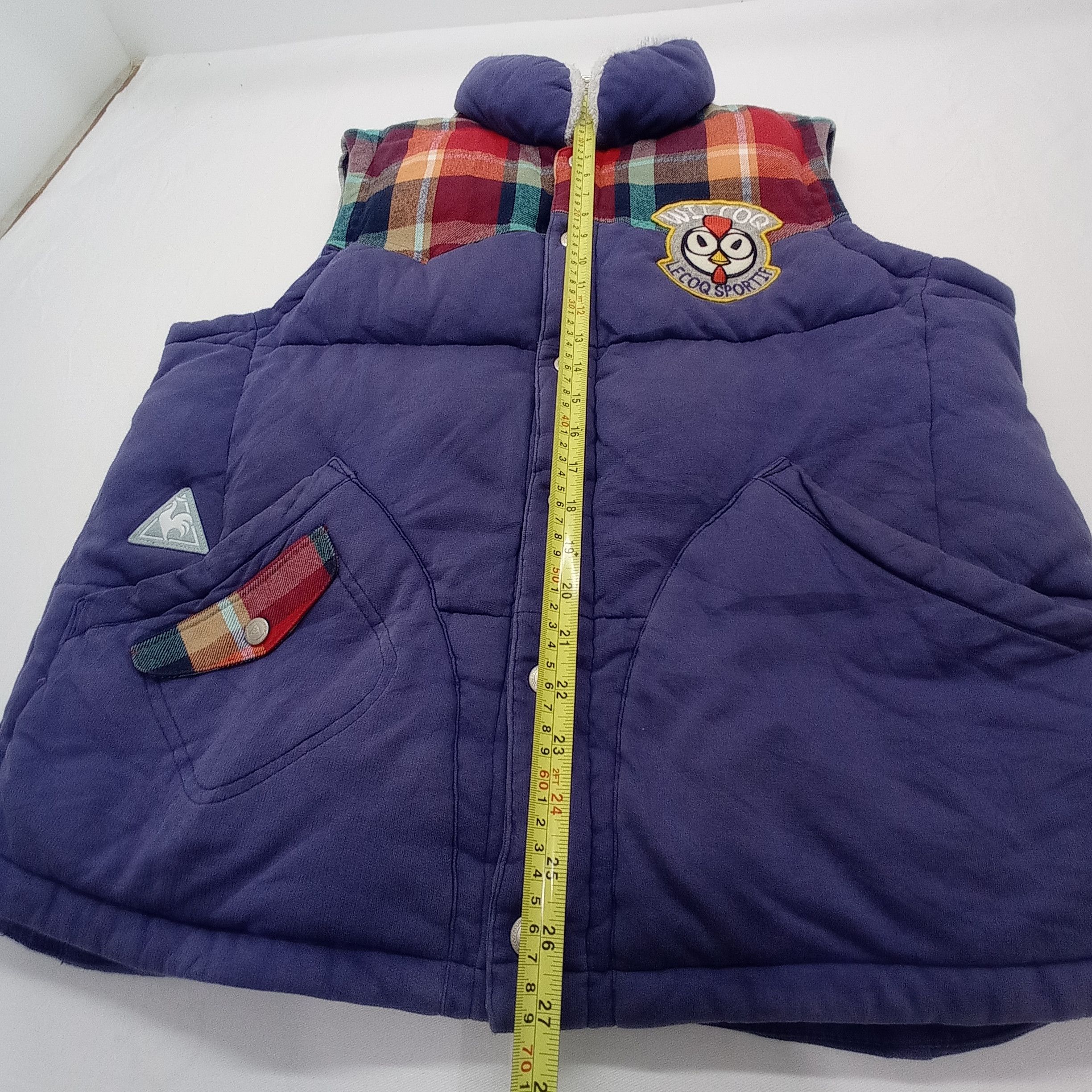Le Coq Sportif Le Coq Sportif Puffer Vests Size US L / EU 52-54 / 3 - 6 Thumbnail