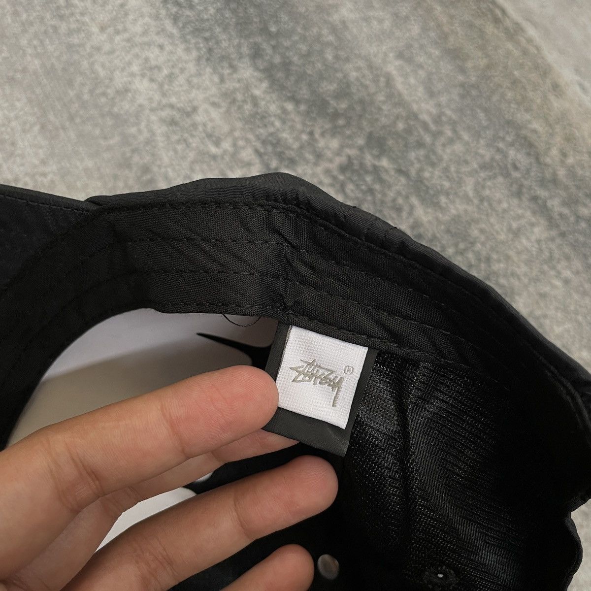 Stussy Stussy Reggie Cap Hat // Black Size ONE SIZE - 6 Thumbnail