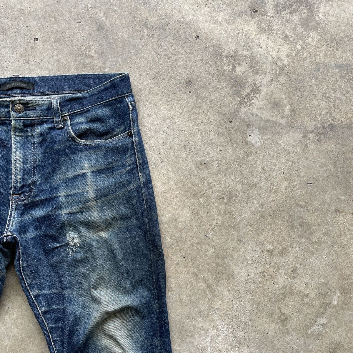 Japanese Brand Vintage Japanese Brand Faded Selvedge Denim Jeans Pants Size US 34 / EU 50 - 5 Thumbnail