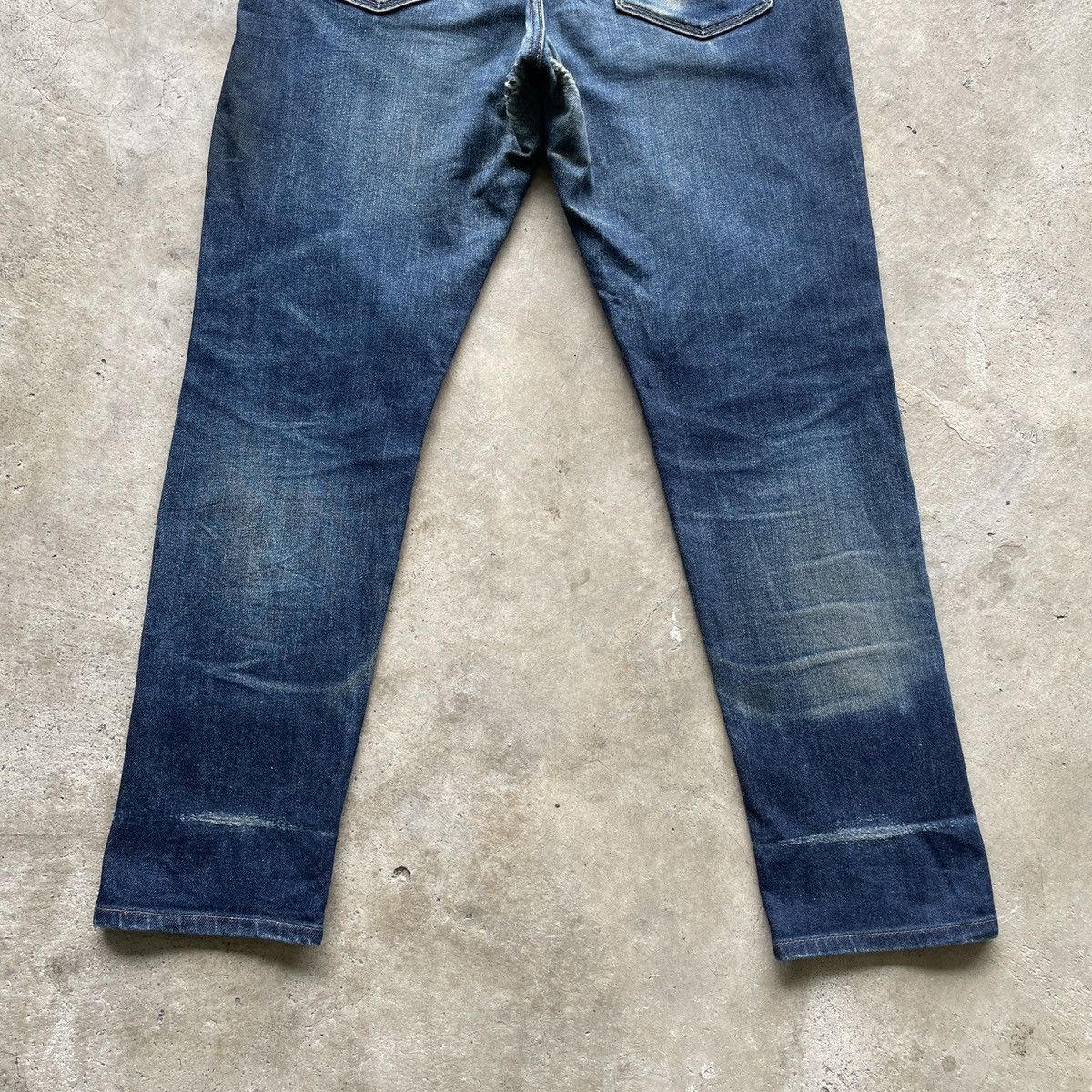 Japanese Brand Vintage Japanese Brand Faded Selvedge Denim Jeans Pants Size US 34 / EU 50 - 11 Thumbnail
