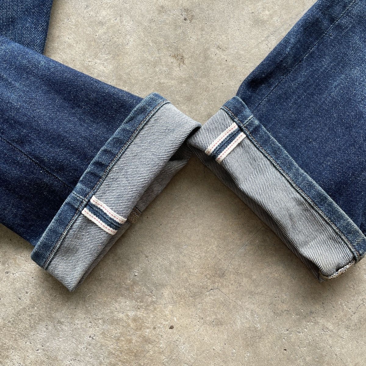 Japanese Brand Vintage Japanese Brand Faded Selvedge Denim Jeans Pants Size US 34 / EU 50 - 9 Thumbnail