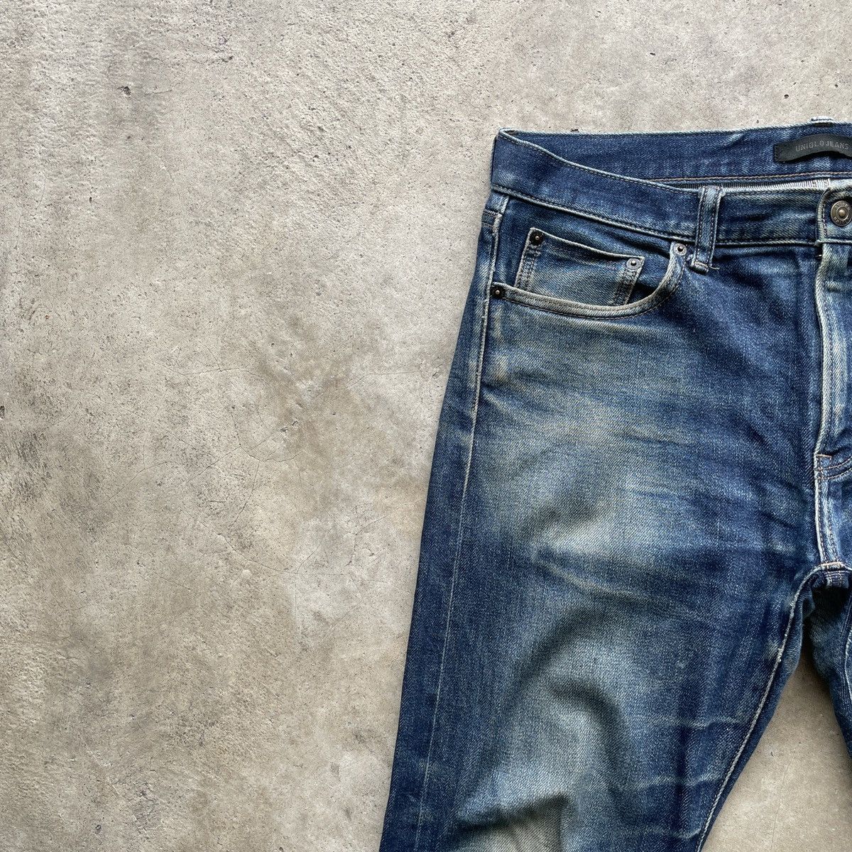 Japanese Brand Vintage Japanese Brand Faded Selvedge Denim Jeans Pants Size US 34 / EU 50 - 4 Thumbnail