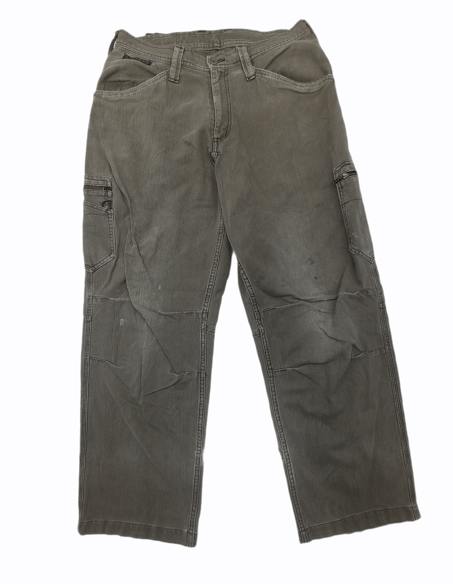 Image of Archival Clothing Vintage Dogman Distressed Rugged Style Cargo in Brown, Men's (Size 31)