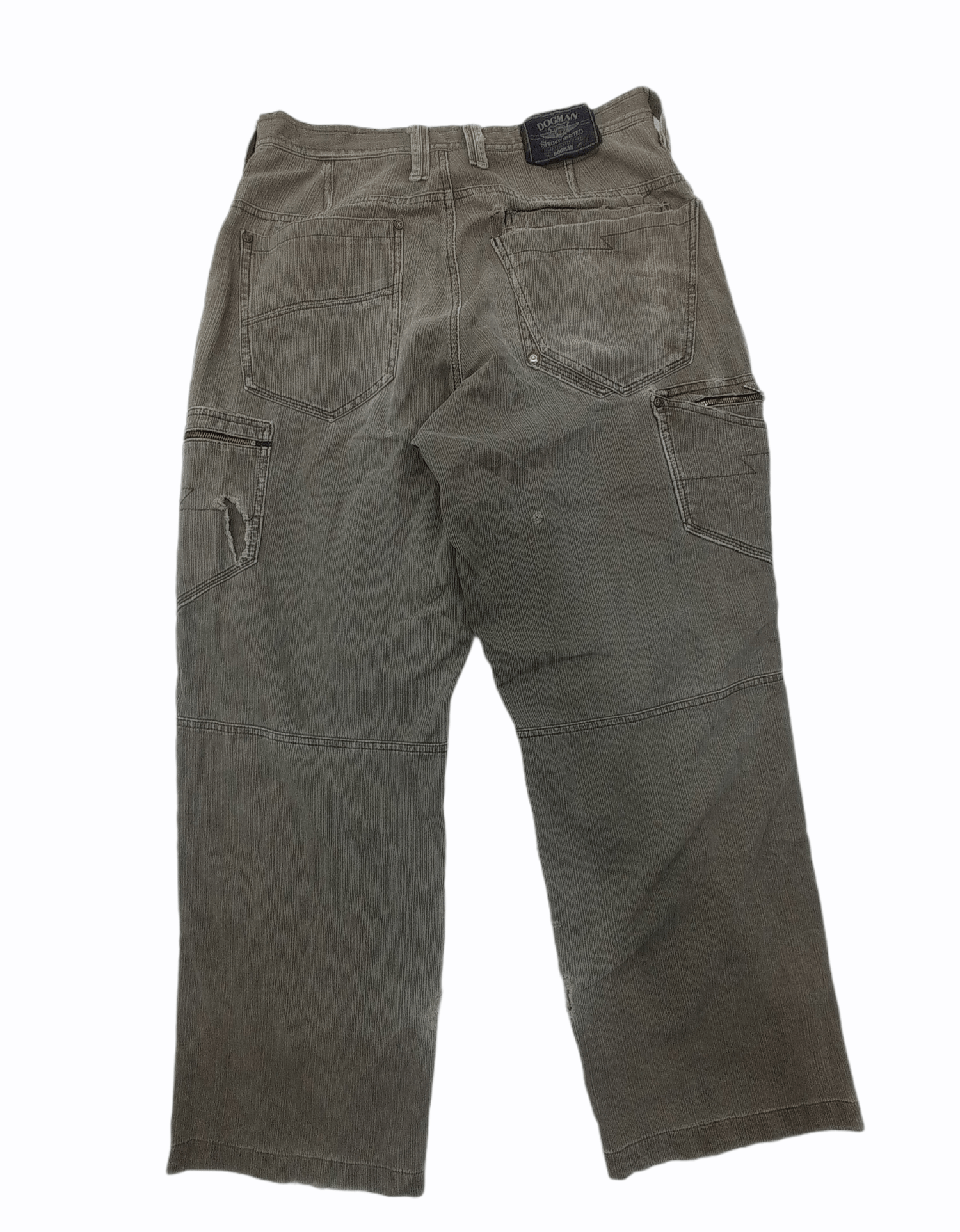 Japanese Brand Vintage Dogman Distressed Rugged Style Cargo Size US 31 - 2 Thumbnail