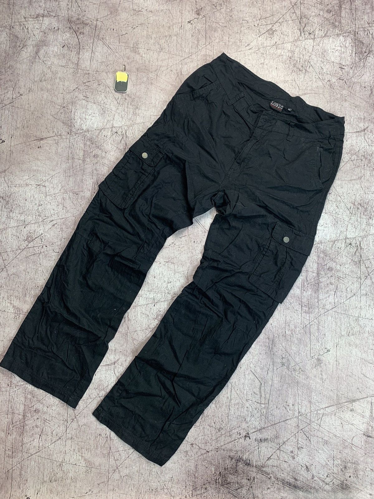 Vintage Vintage lOGIC Cargo Y2K Pants Size US 36 / EU 52 - 1 Thumbnail