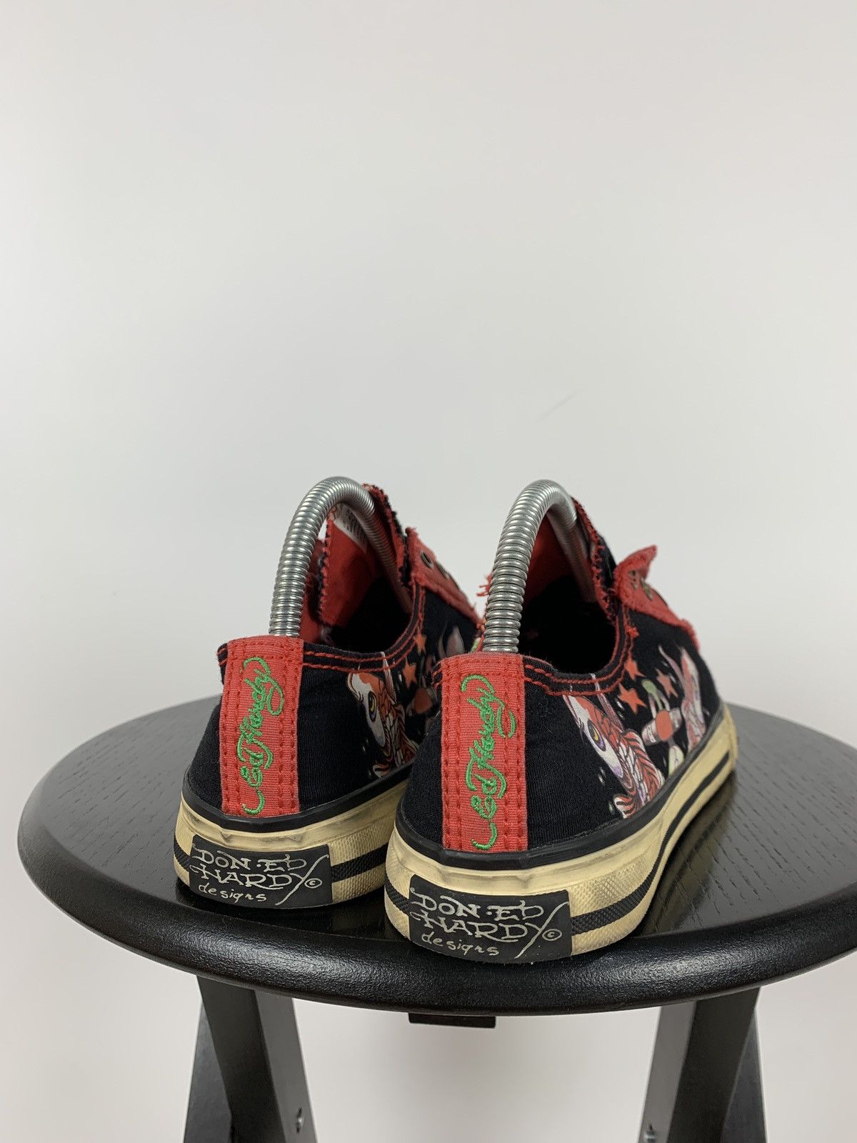 Christian Audigier Vintage Ed Hardy Women’s Low Top Y2K Sneakers Size US 9 / IT 39 - 9 Thumbnail