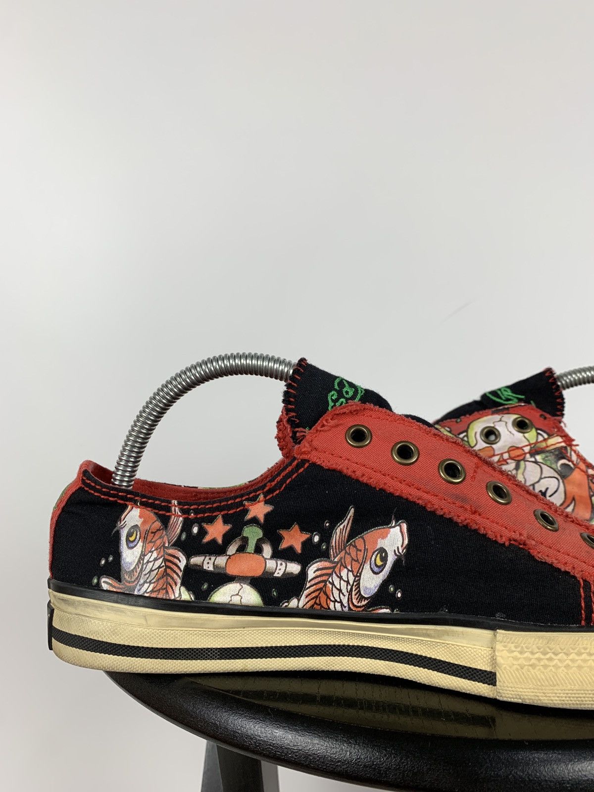 Christian Audigier Vintage Ed Hardy Women’s Low Top Y2K Sneakers Size US 9 / IT 39 - 17 Thumbnail