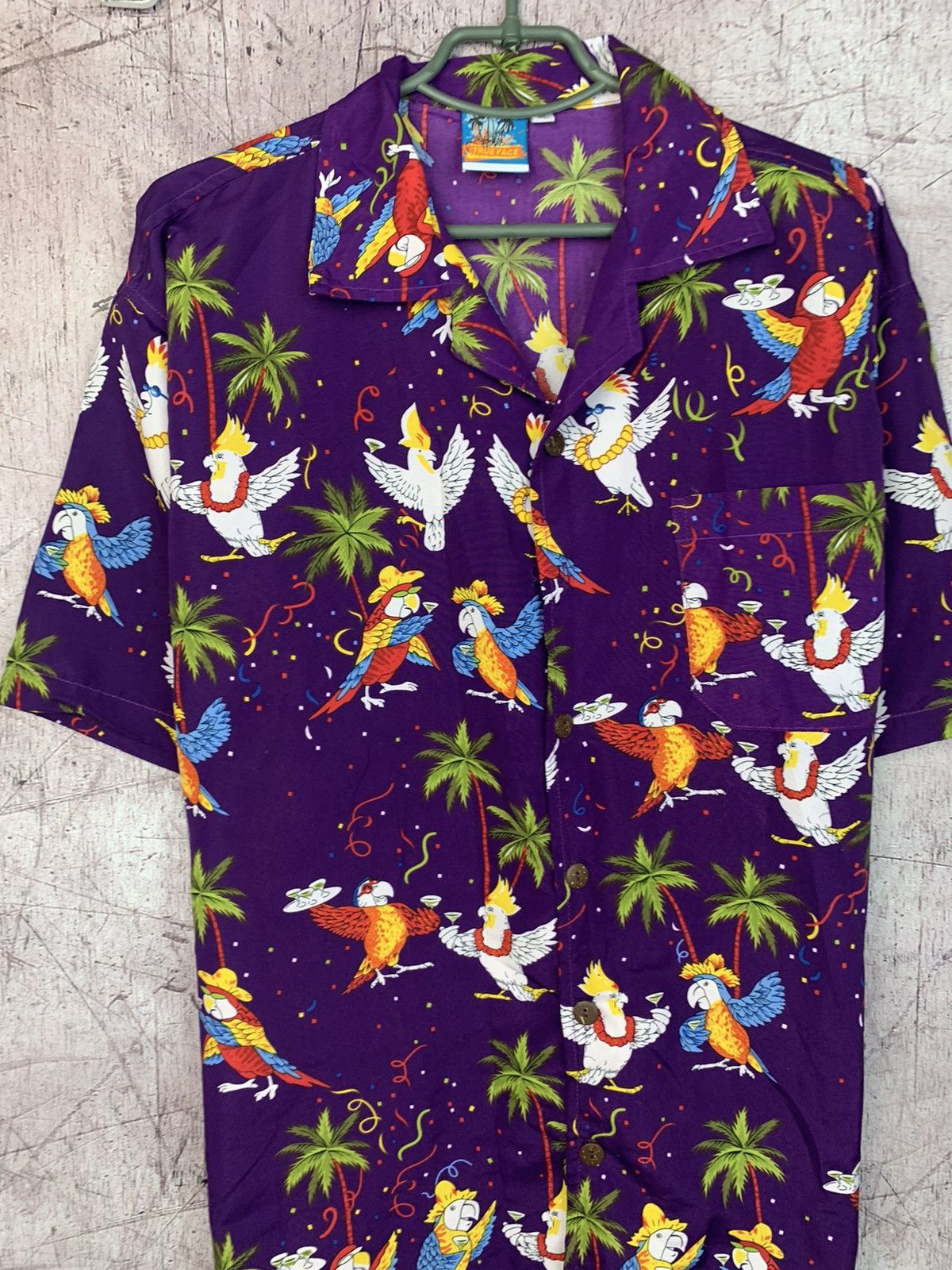 Vintage Vintage Hawaiian Crazy Shirt Size US XL / EU 56 / 4 - 2 Thumbnail