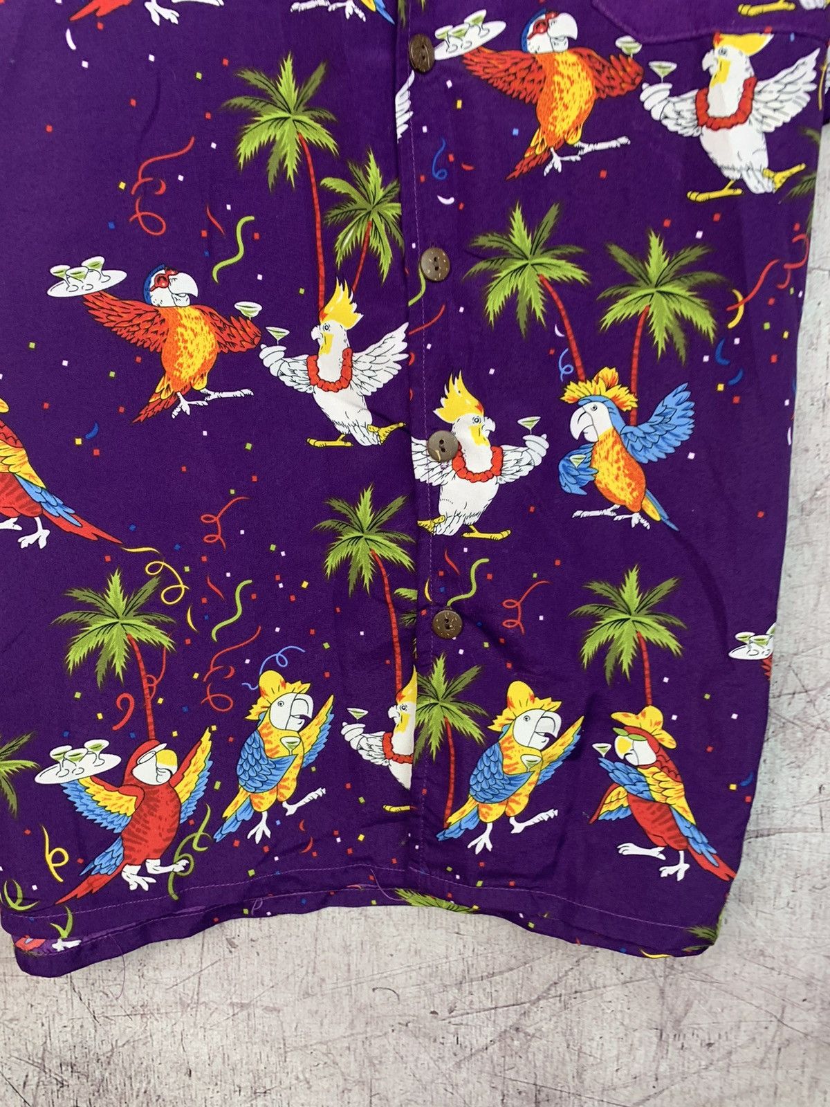 Vintage Vintage Hawaiian Crazy Shirt Size US XL / EU 56 / 4 - 5 Thumbnail