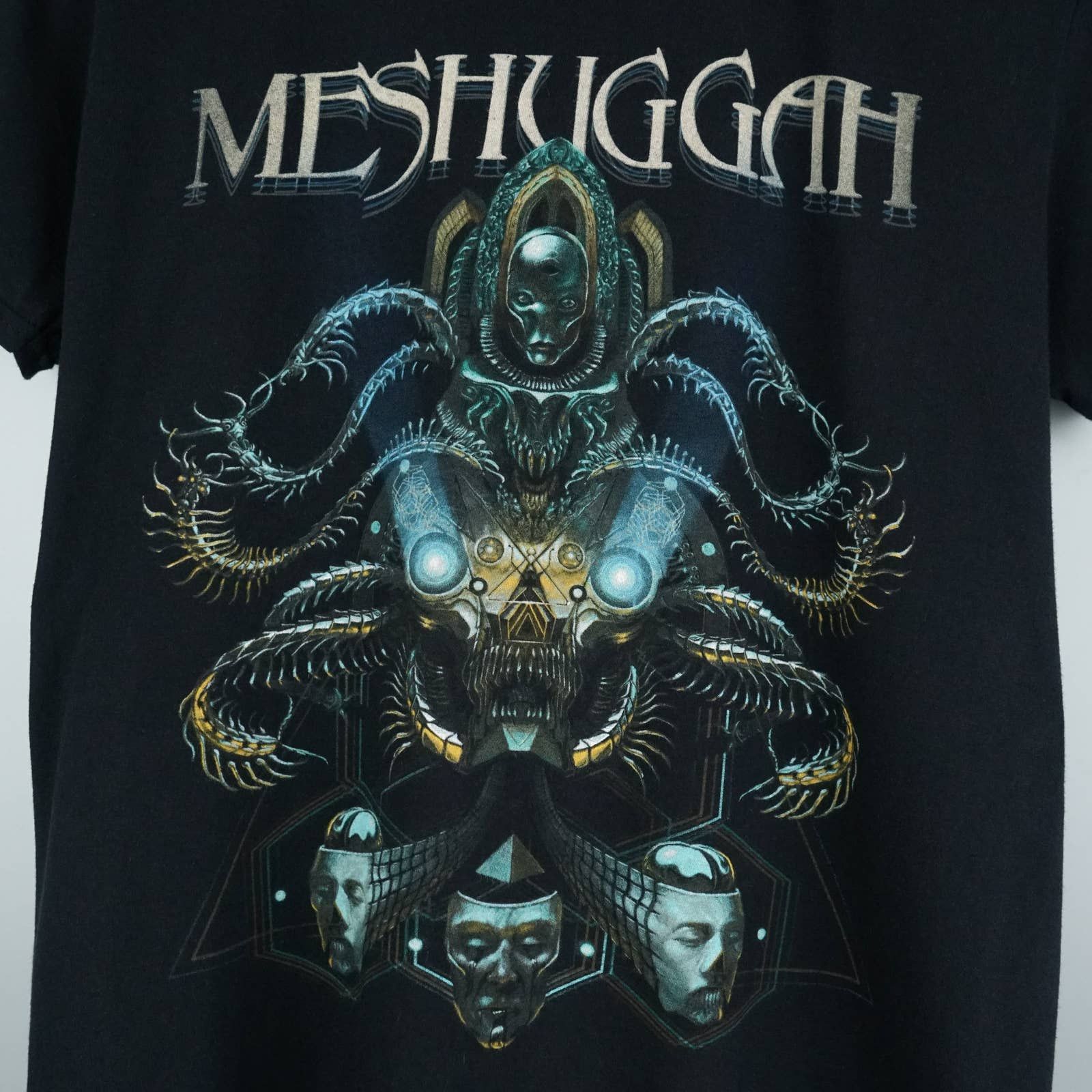 Band Tees × Vintage 2010s Messuagah t shirt progressive death metal Size US M / EU 48-50 / 2 - 2 Thumbnail