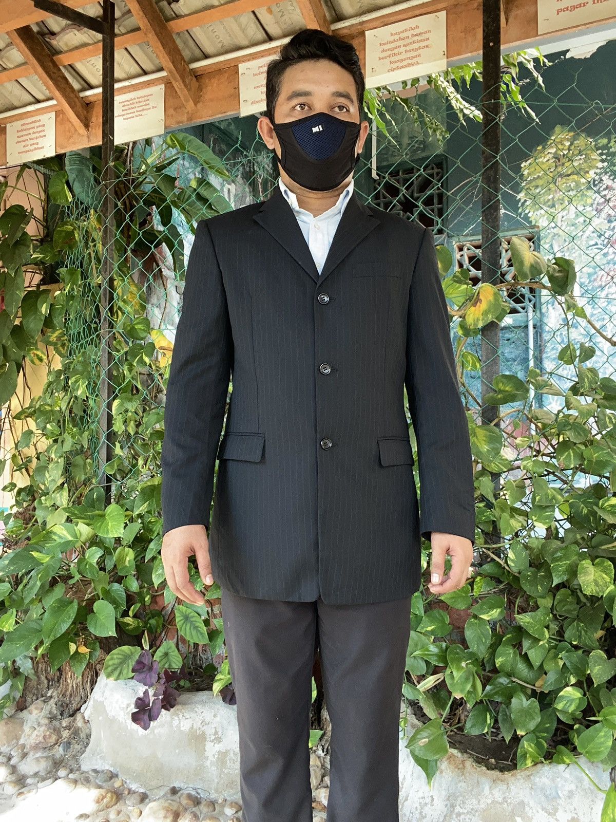 Designer × Y's GK42-YOHJI YAMAMOTO SACSNY Y’SACCS SLIM FIT BLAZER Size 40R - 1 Thumbnail