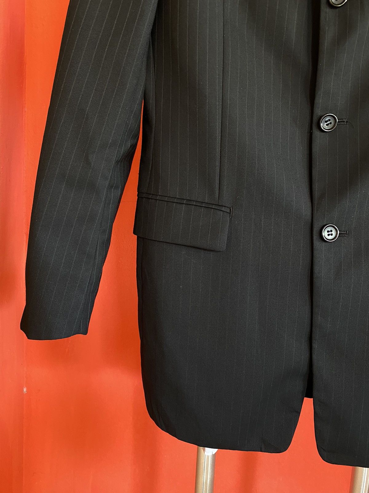 Designer × Y's GK42-YOHJI YAMAMOTO SACSNY Y’SACCS SLIM FIT BLAZER Size 40R - 9 Thumbnail